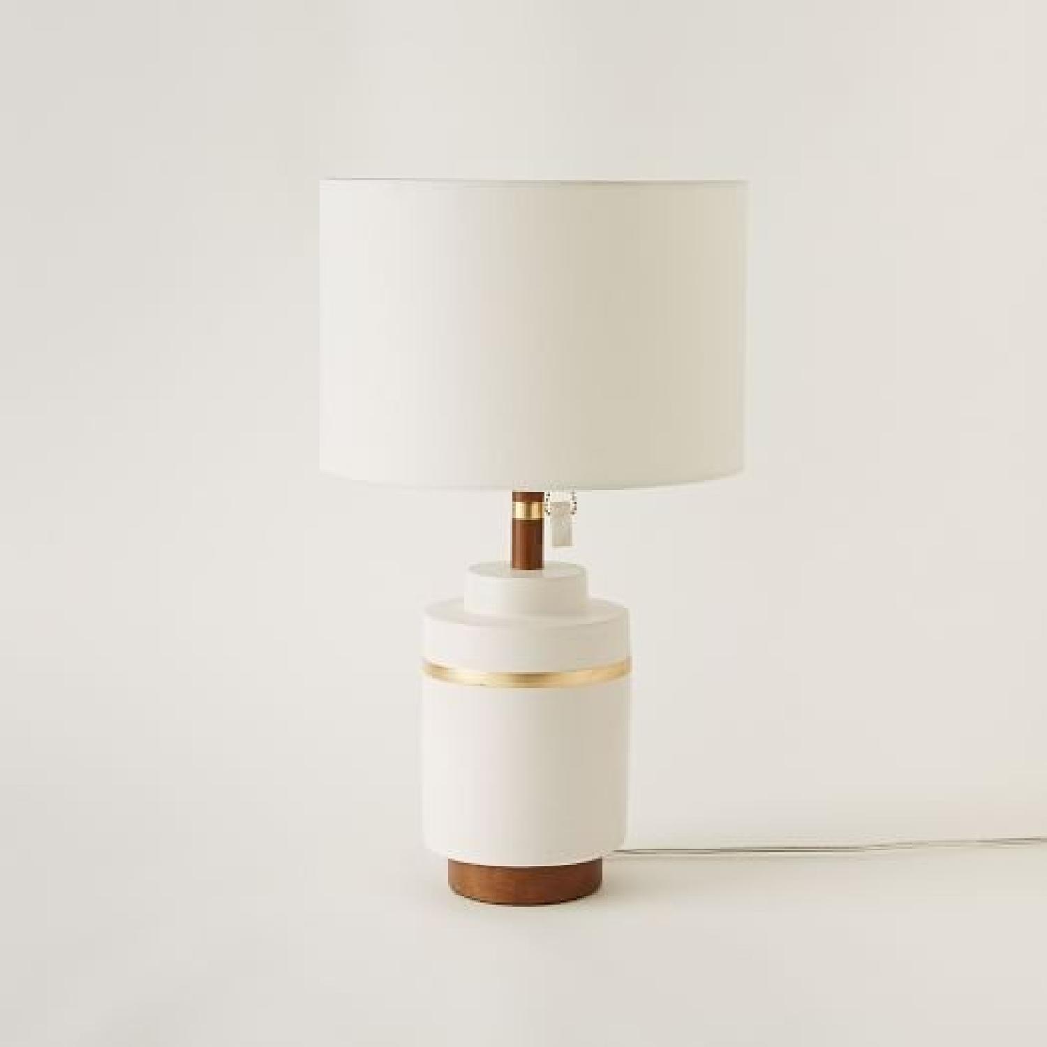 West Elm Ceramic Table Lamps - image-6