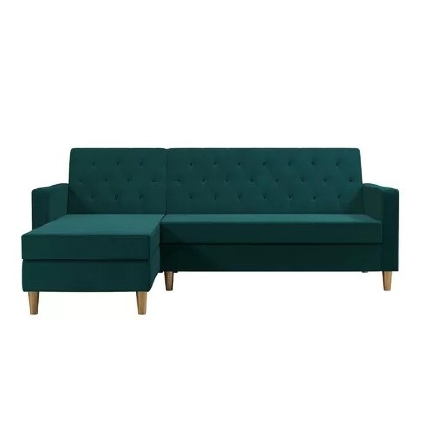 Cosmopolitan CosmoLiving Reversible Sleeper Sectional Sofa - image-0