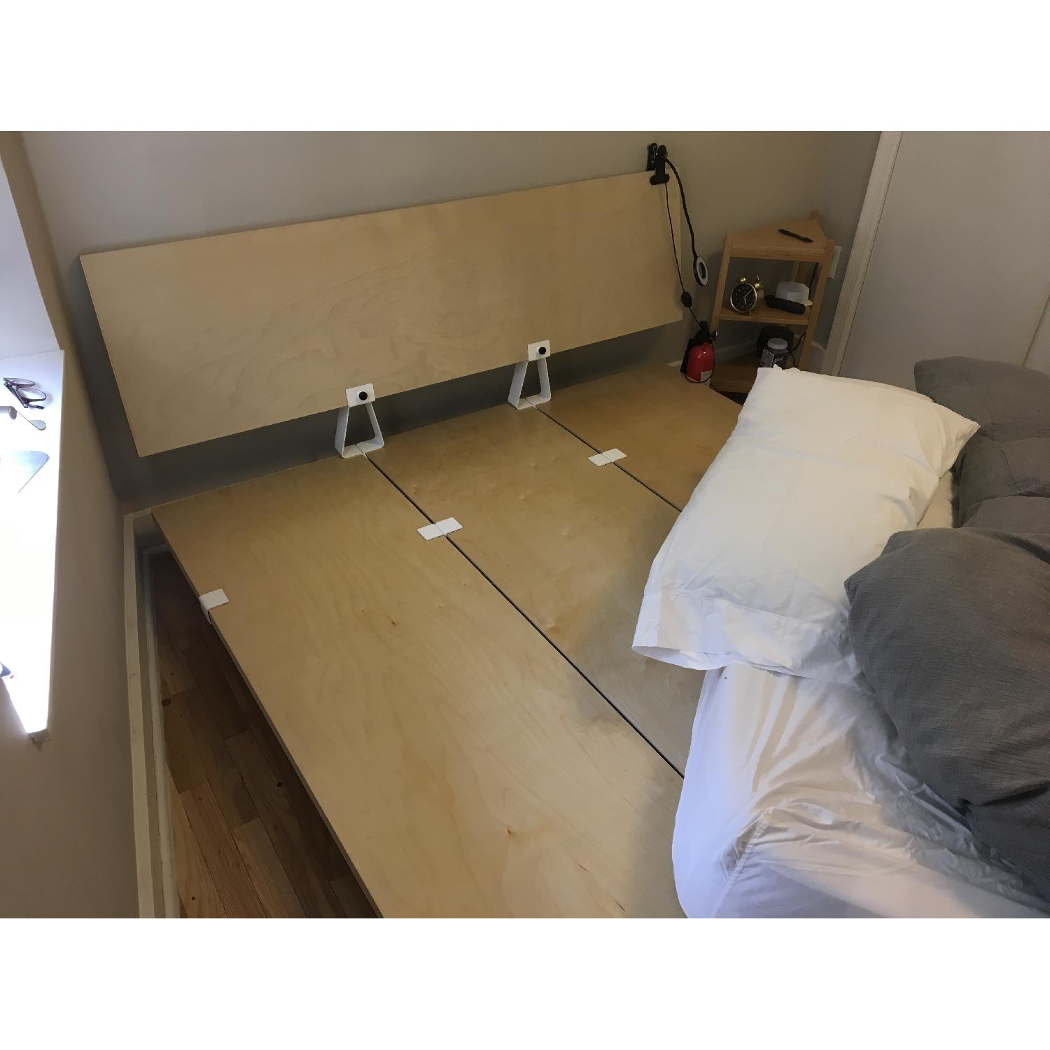 Floyd Queen Platform w/ Headboard - image-2