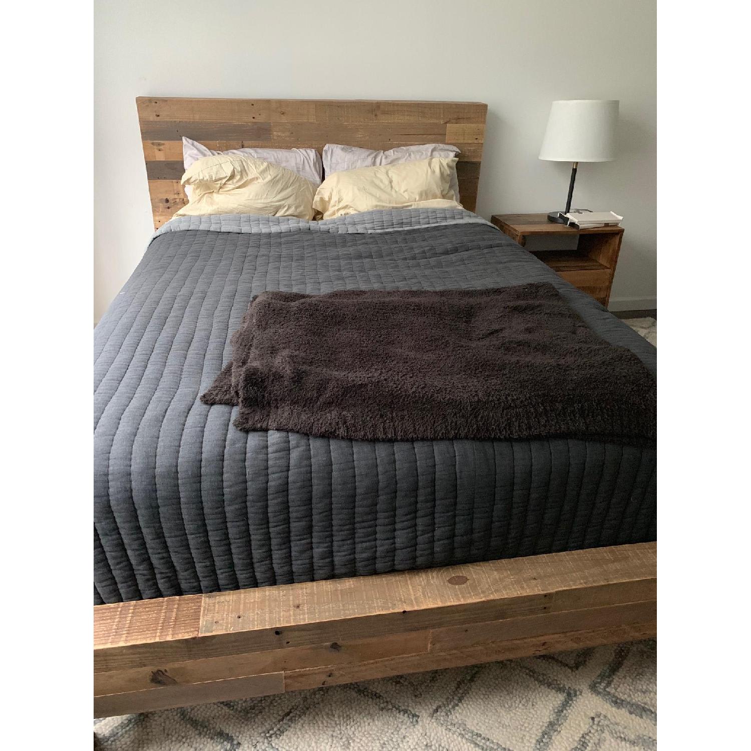 West Elm Emmerson Reclaimed Wood Bed AptDeco