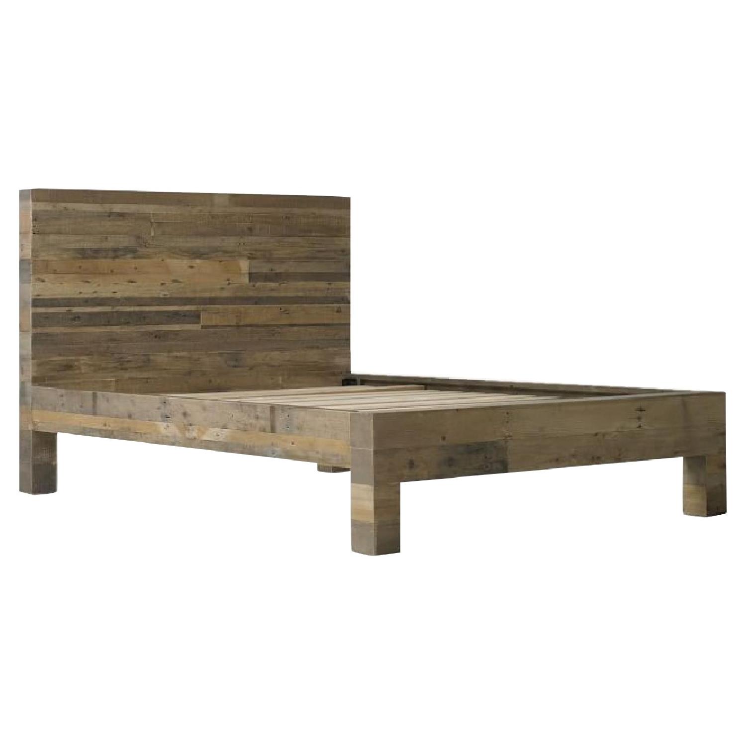 West Elm Emmerson Reclaimed Wood Bed AptDeco
