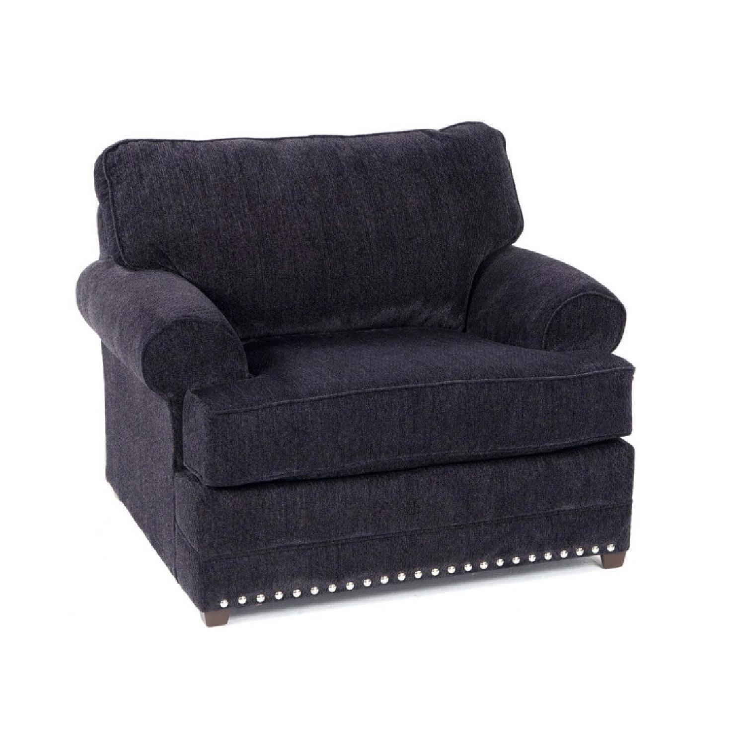 Bob's Dakota Chair & Ottoman - AptDeco