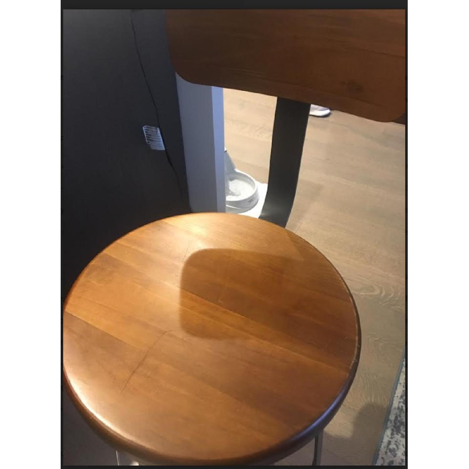 West Elm Adjustable Industrial Swivel Stools - image-5