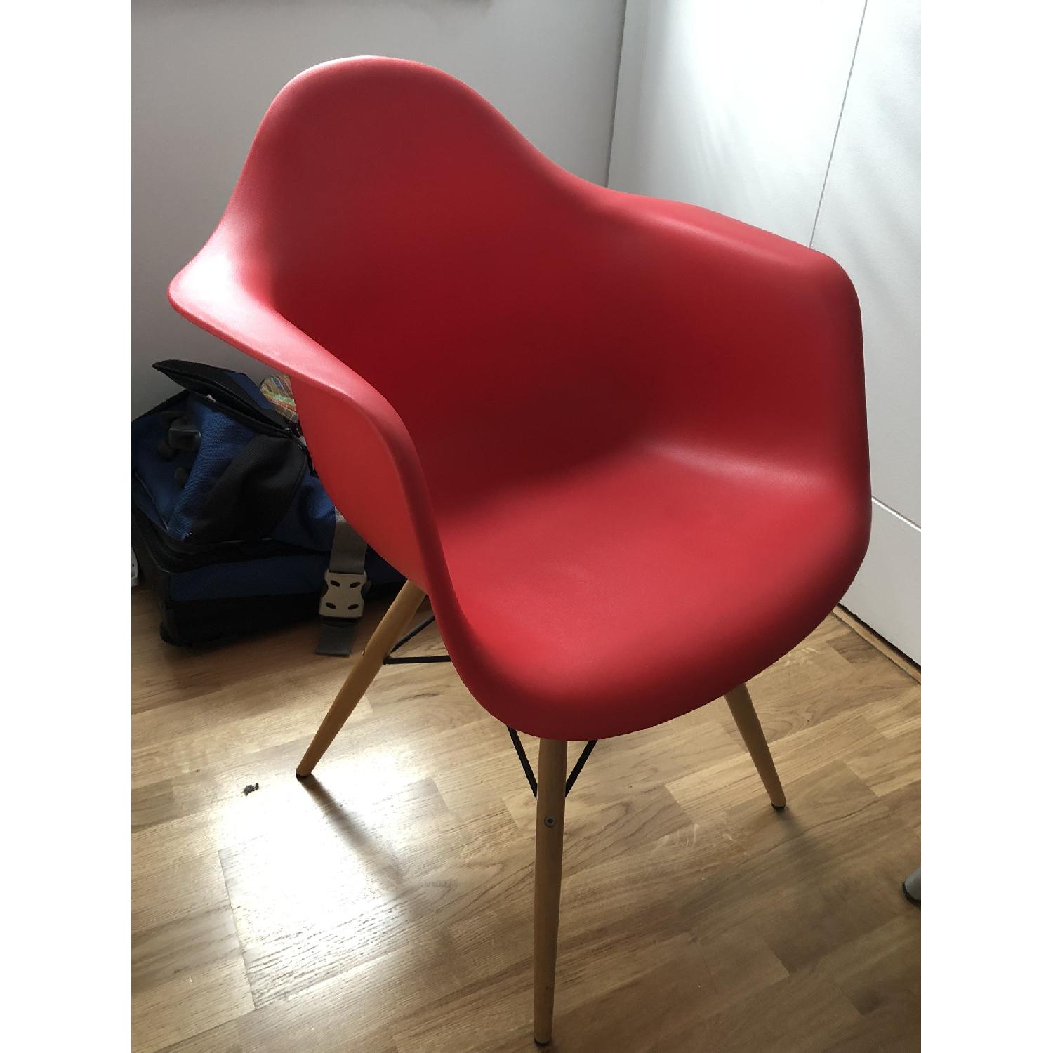 Plastic Eames Armchair Replica - image-2