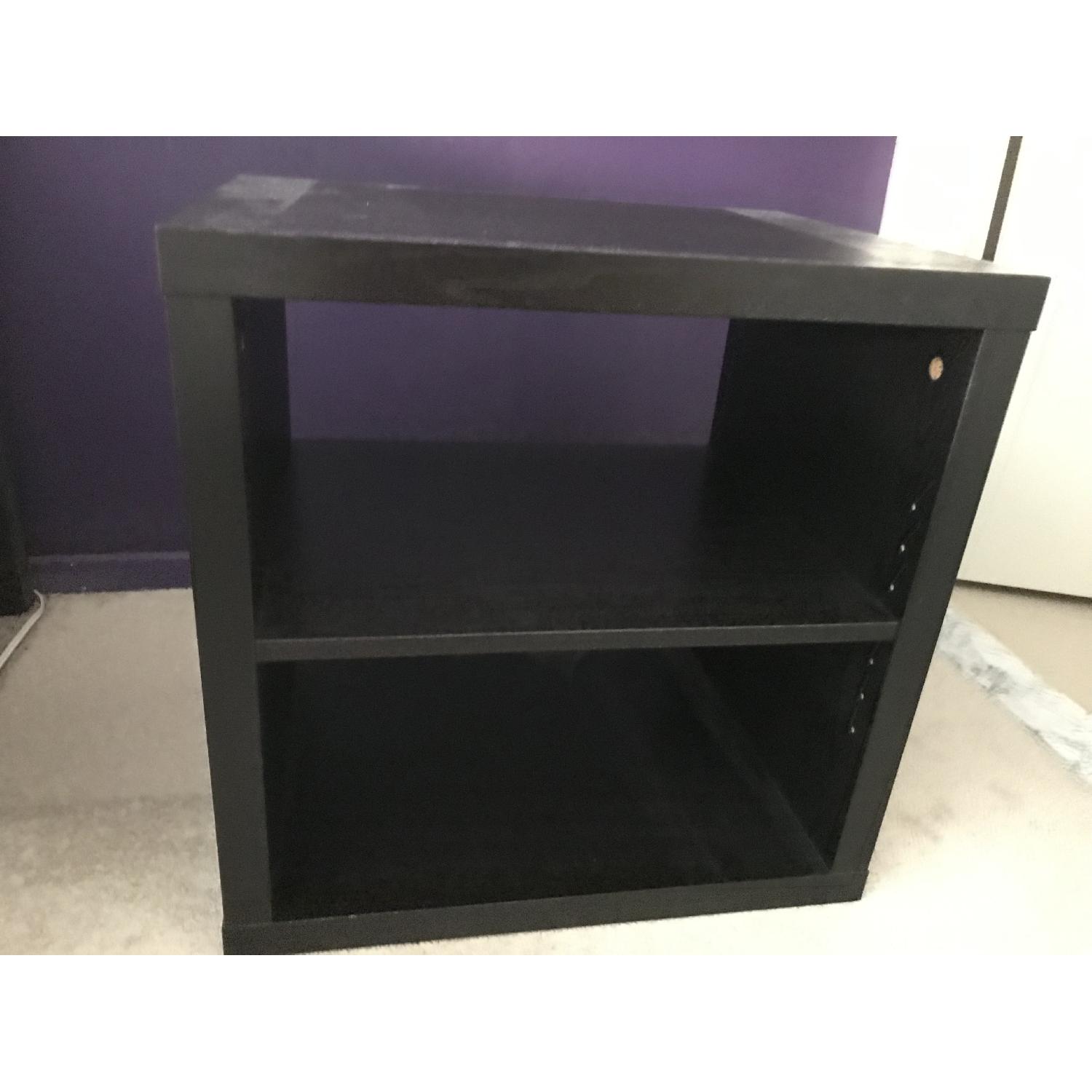 Ikea Kallax Shelving Unit/Nightstand AptDeco