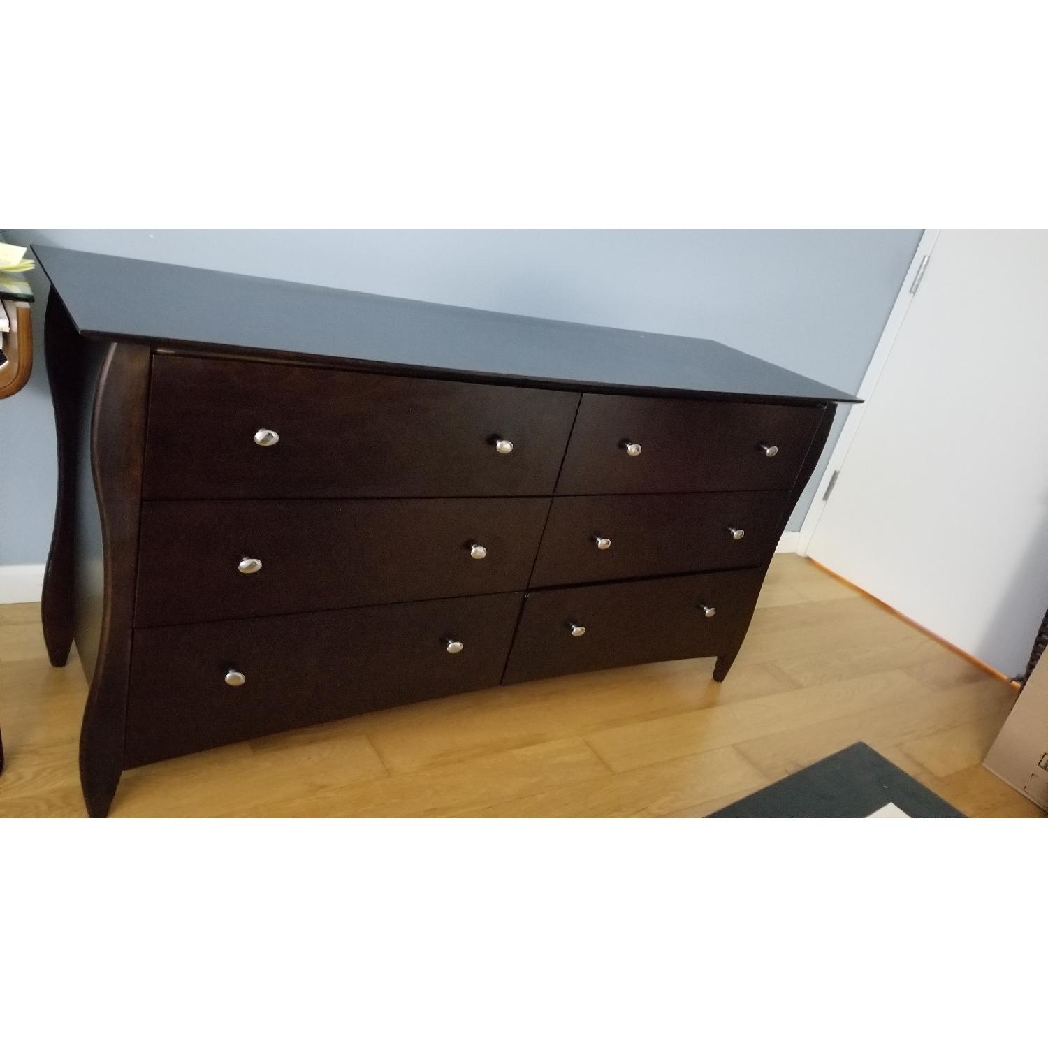 Ashley Espresso 6 Drawer Dresser - image-1