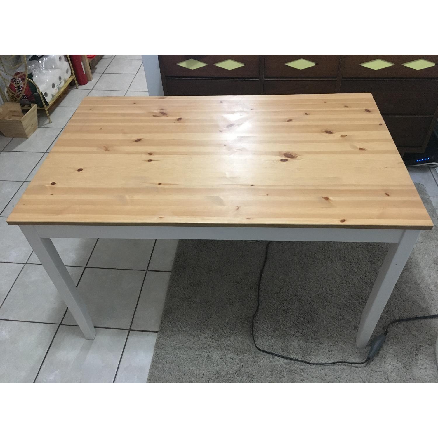 IKEA - ！送料込み！【IKEA】LERHAMN テーブル Amazon｜【IKEA/イケア】LERHAMN テーブル, ライトアンティーク