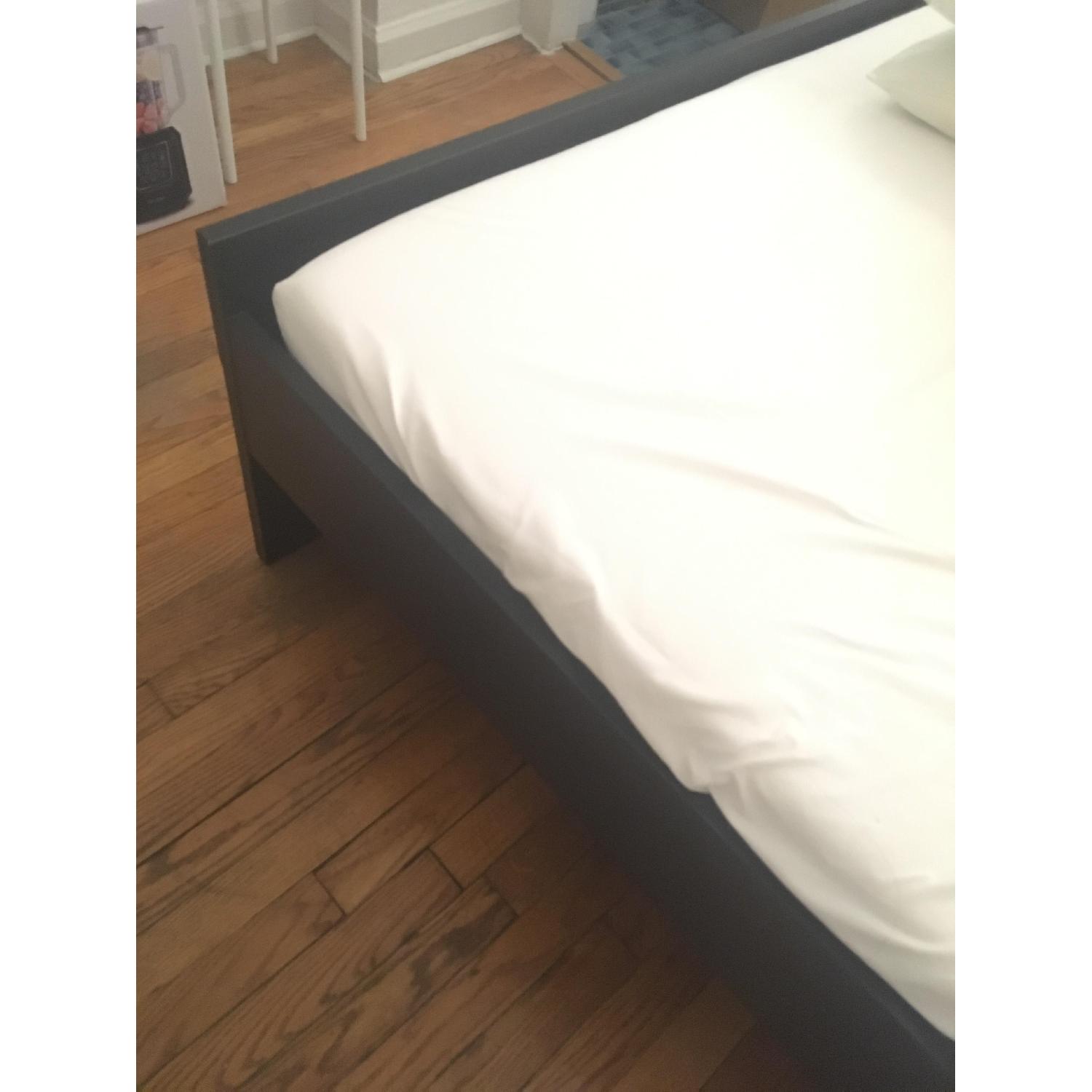Ikea Brimnes Full Bed w/ Luroy Slat Base AptDeco