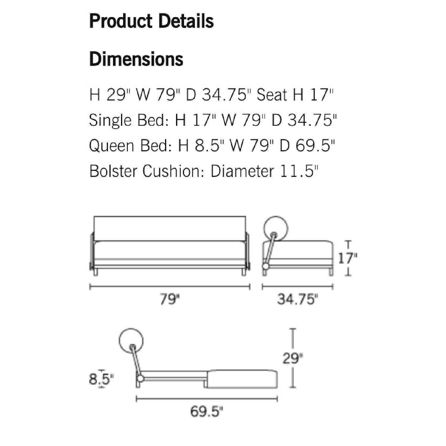 Design Within Reach Twilight Sleeper Sofa - image-3