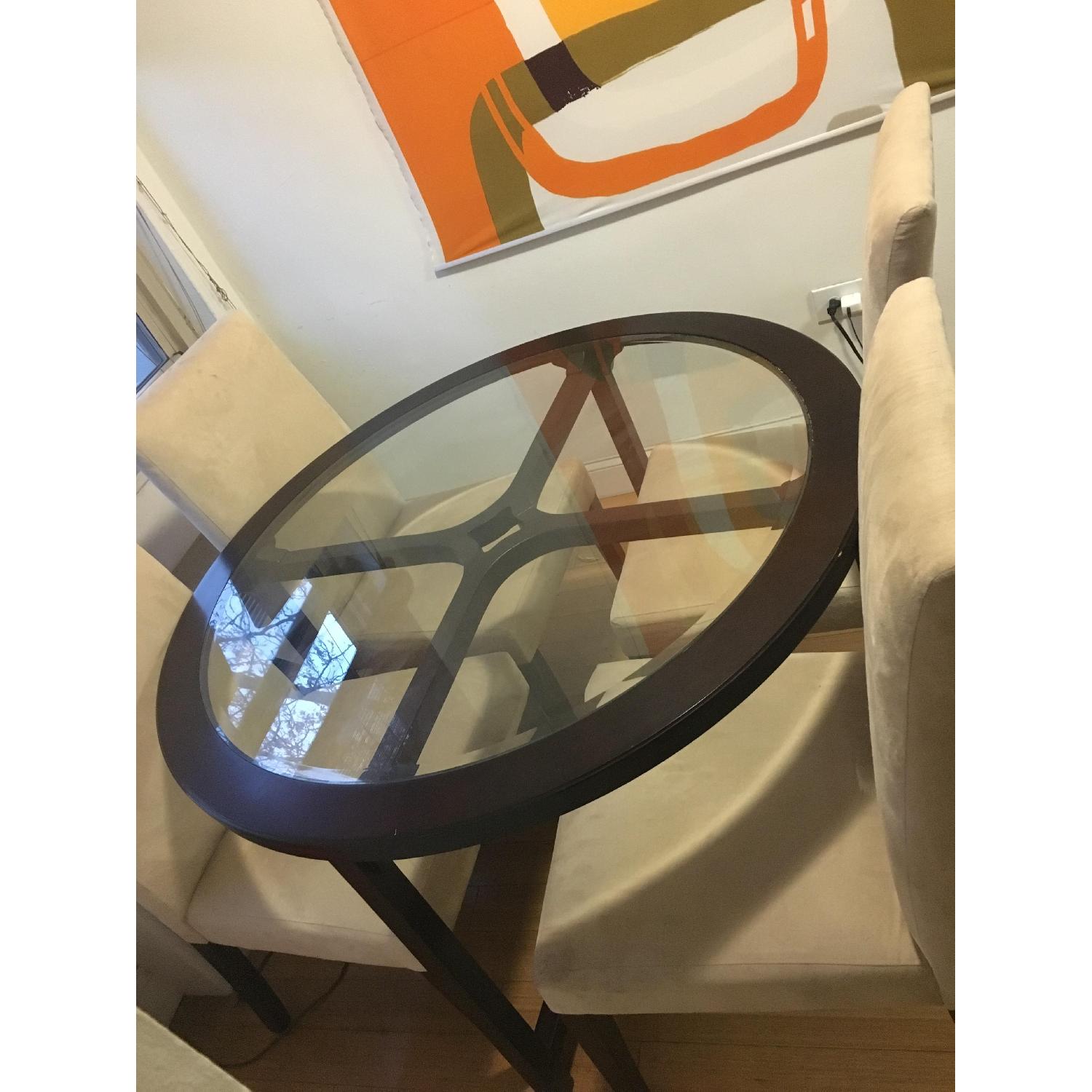 Contemporary Style Dining Table w/ 4 Chairs - image-3