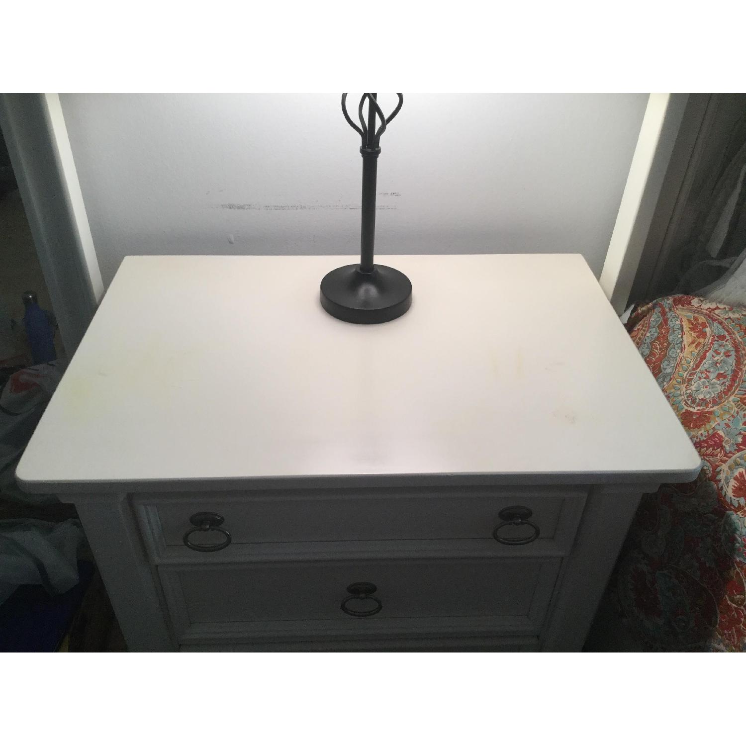 Ashley's Prentice White Nightstand - image-2