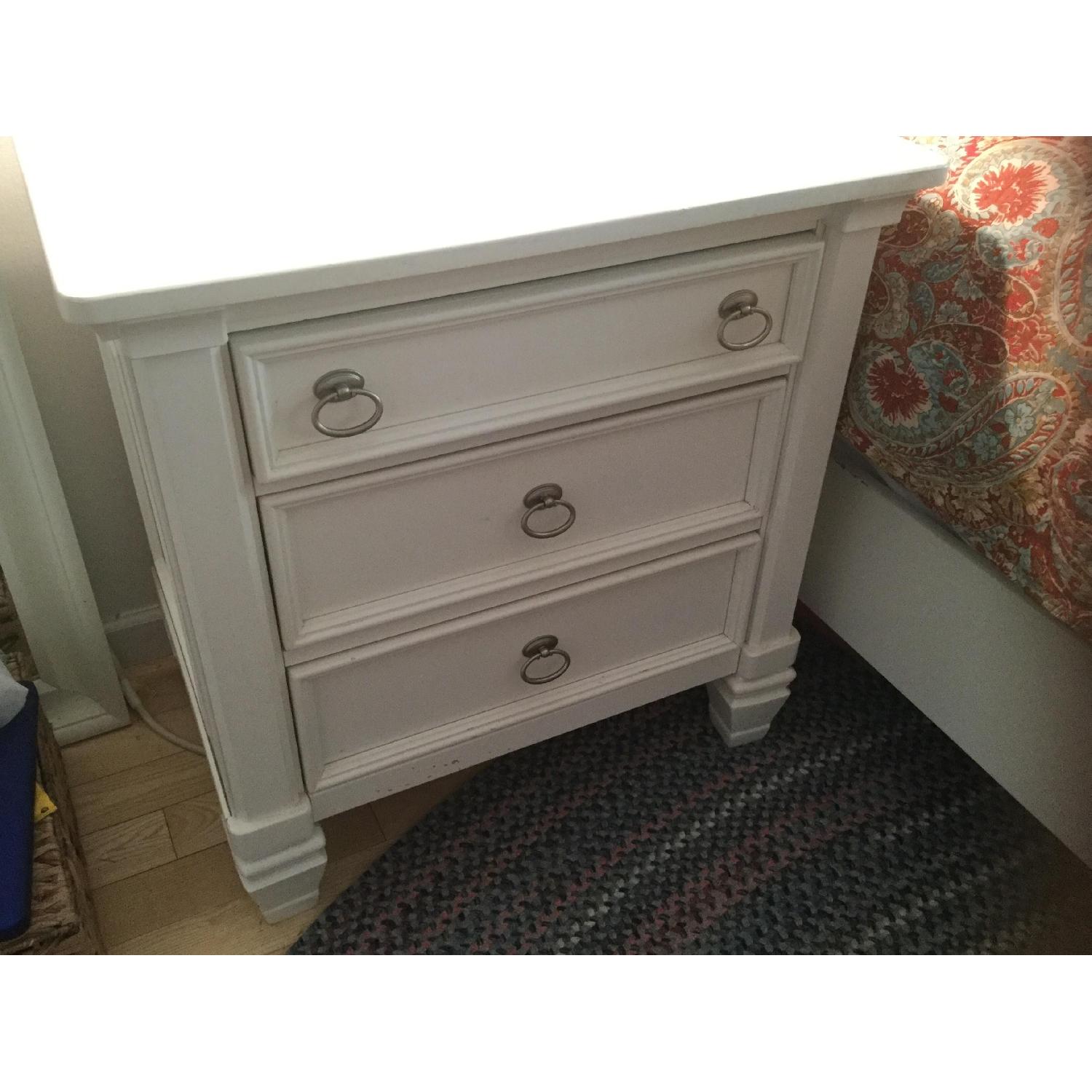 Ashley's Prentice White Nightstand - image-3