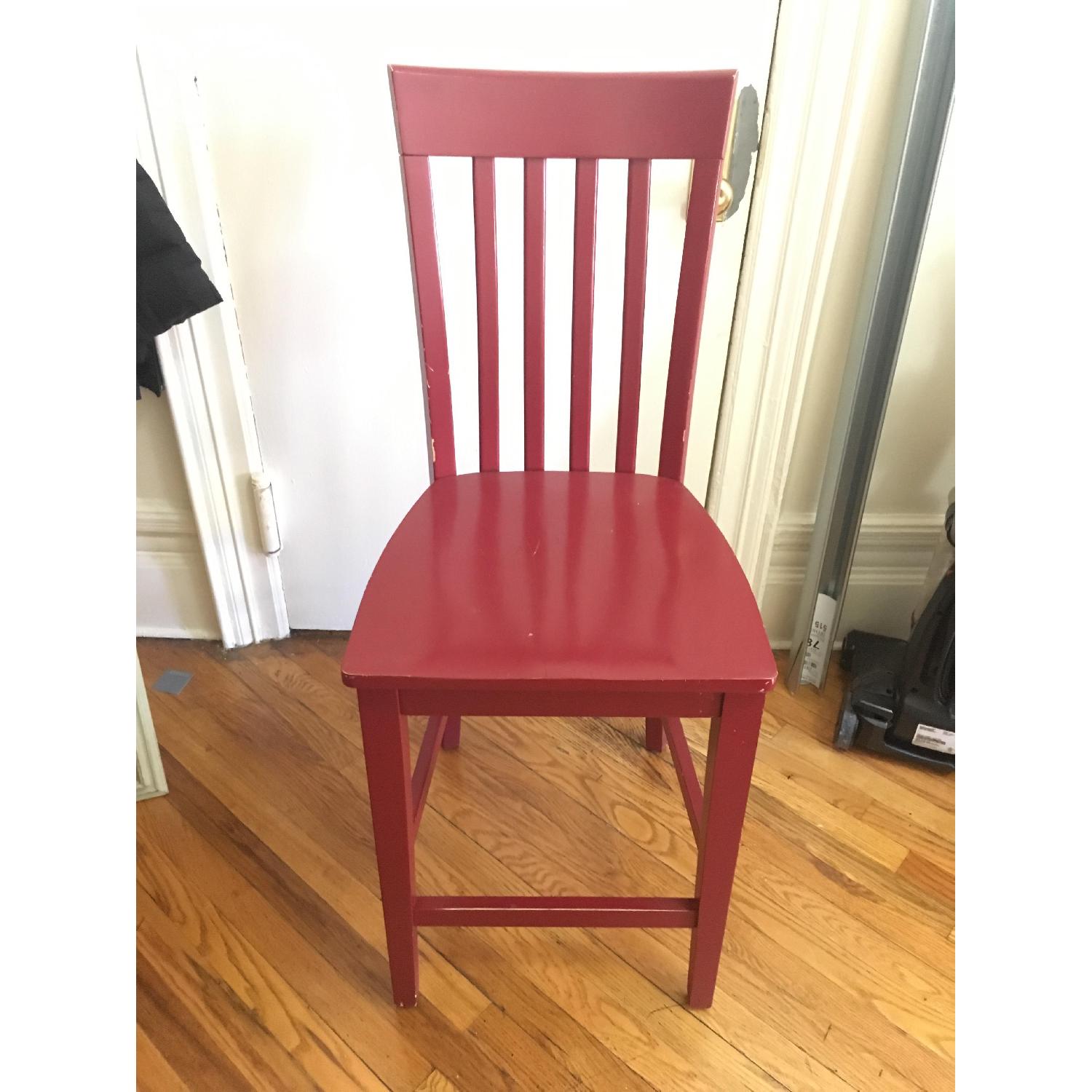 Red CounterHeight Stools AptDeco