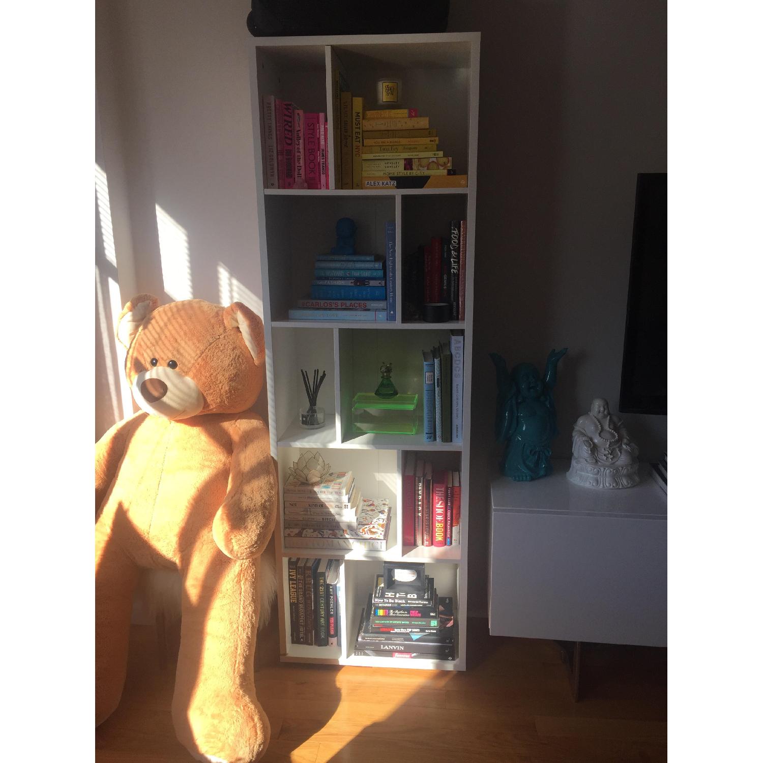 All Modern White Uneven Bookshelves - image-1