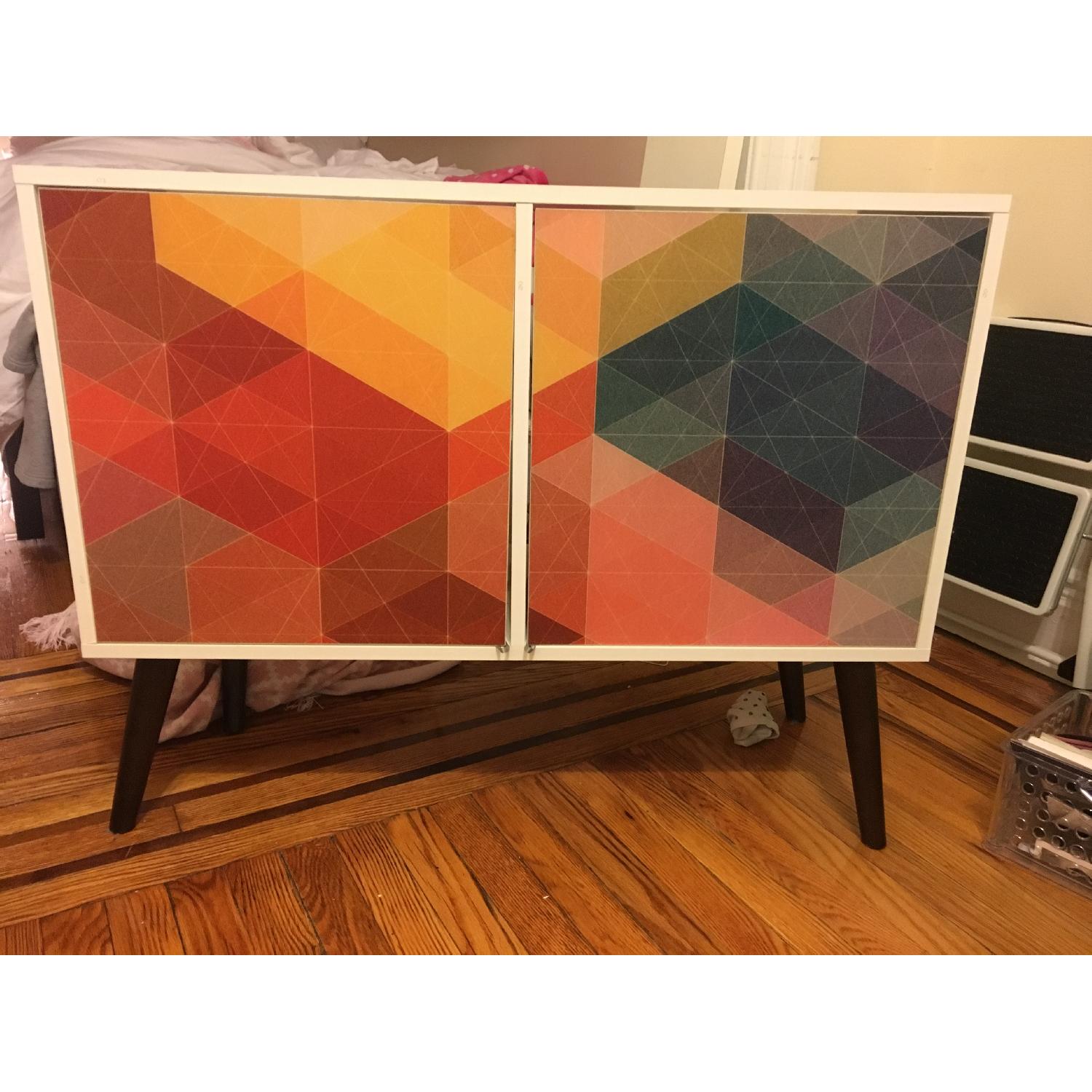 Mid Century Modern TV Console - image-1