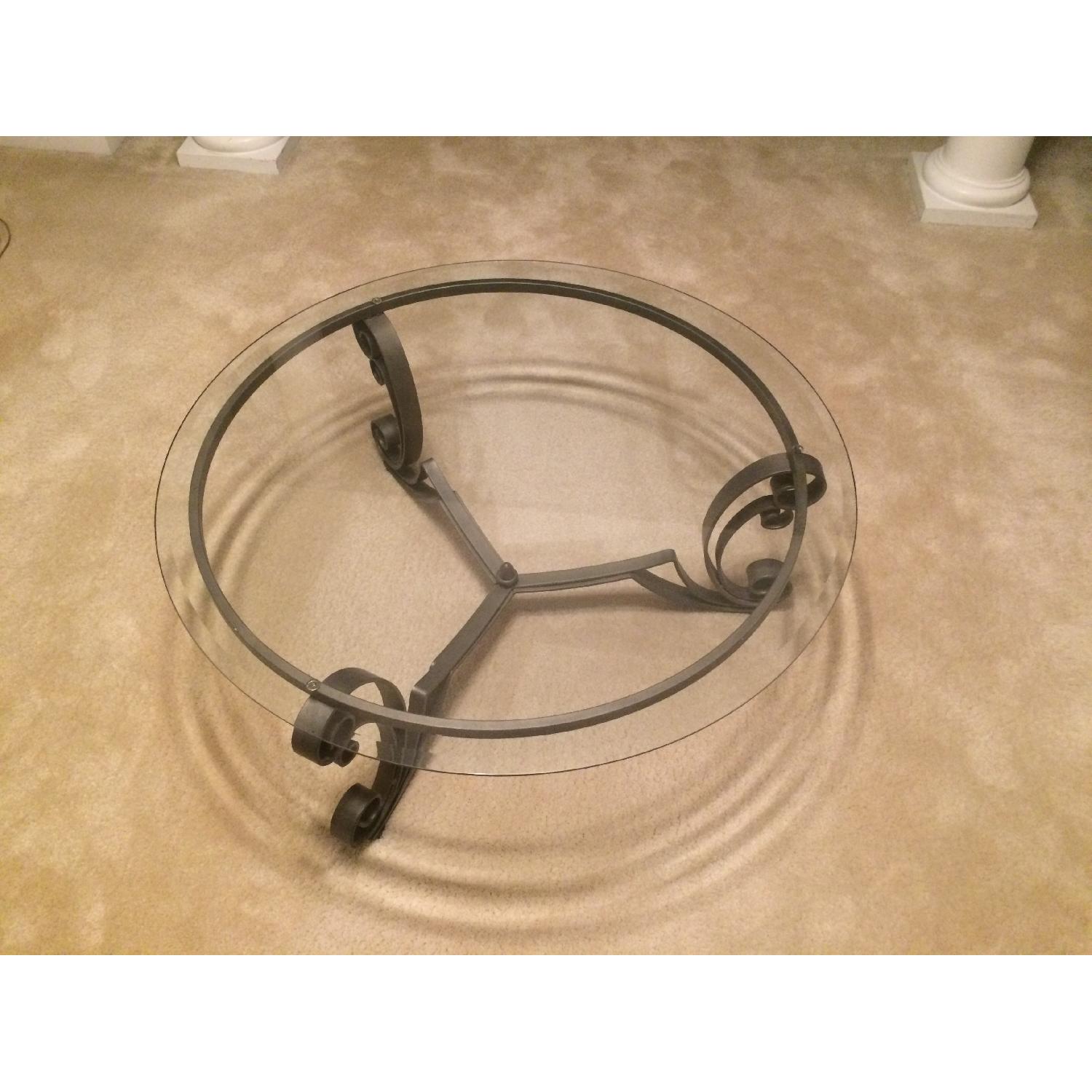 Home Goods Glass Coffee Table - image-1