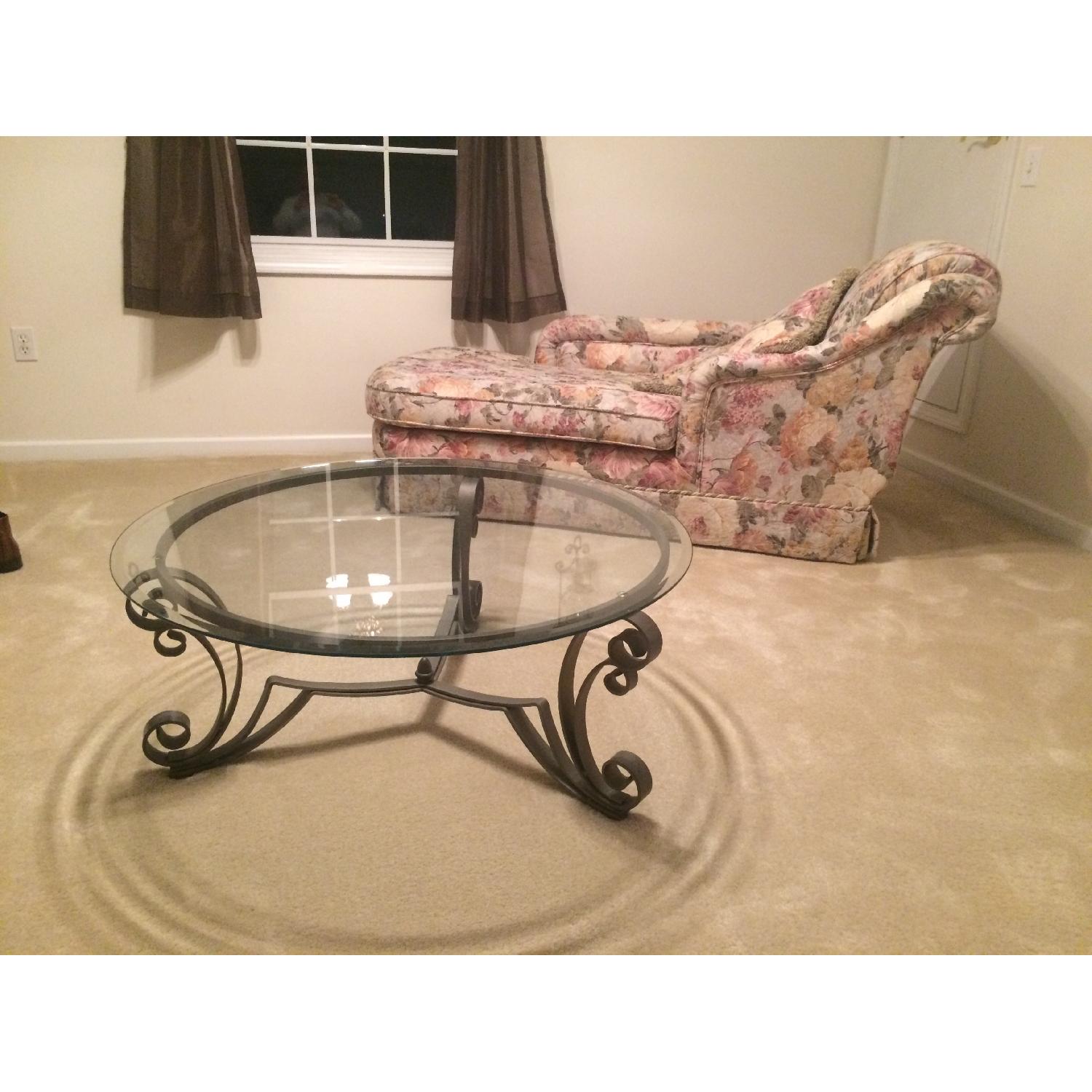 Home Goods Glass Coffee Table - image-2