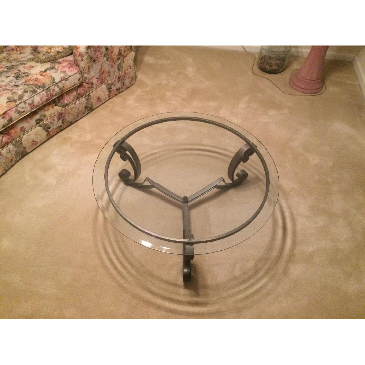 Home Goods Glass Coffee Table - image-3