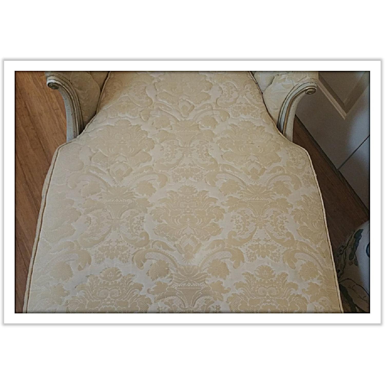 French Provincial Tufted Chaise Lounge - image-6