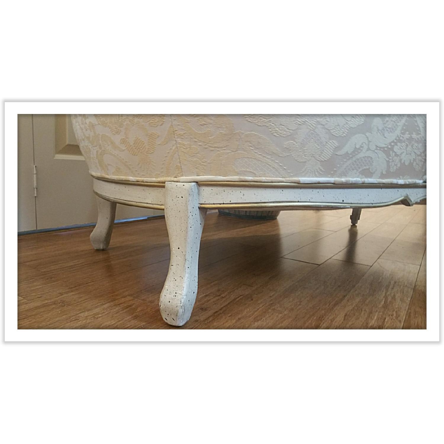 French Provincial Tufted Chaise Lounge - image-11