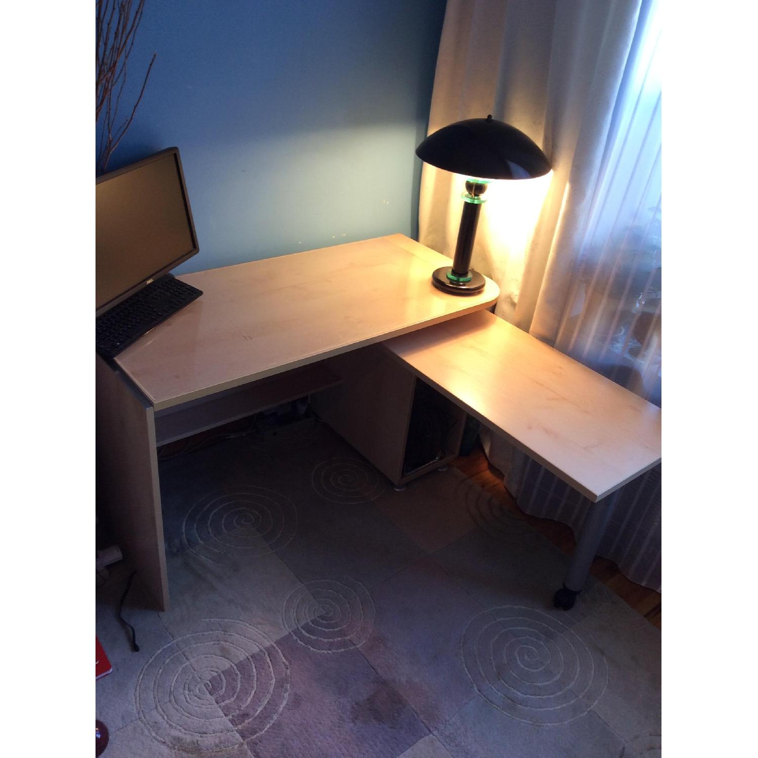 Gautier Furniture Computer Table w/ Pull Out Work Table - image-2