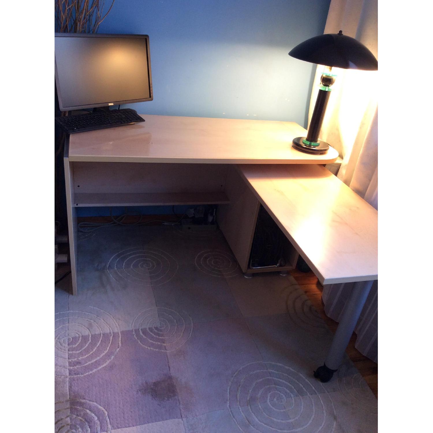 Gautier Furniture Computer Table w/ Pull Out Work Table - image-5