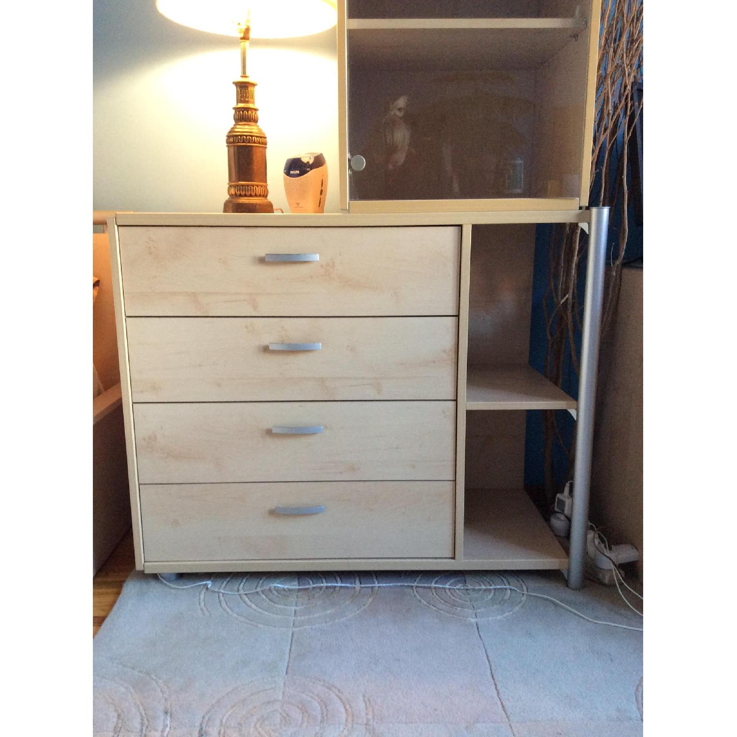Gautier Furniture 4-Drawer/2 Shelves Chest - image-1