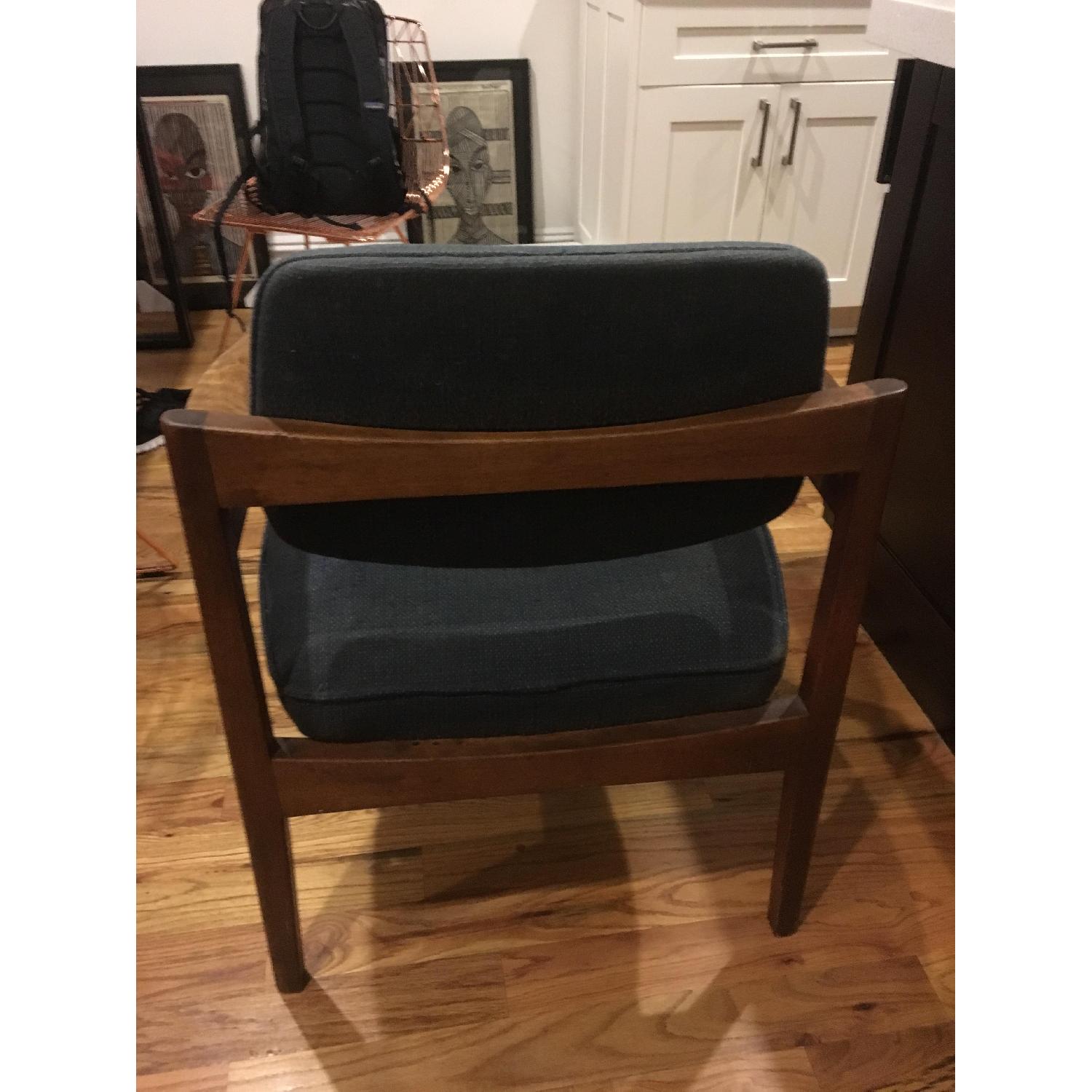 Set of Mid-Century Modern Danish Walnut Captains Chairs - image-3