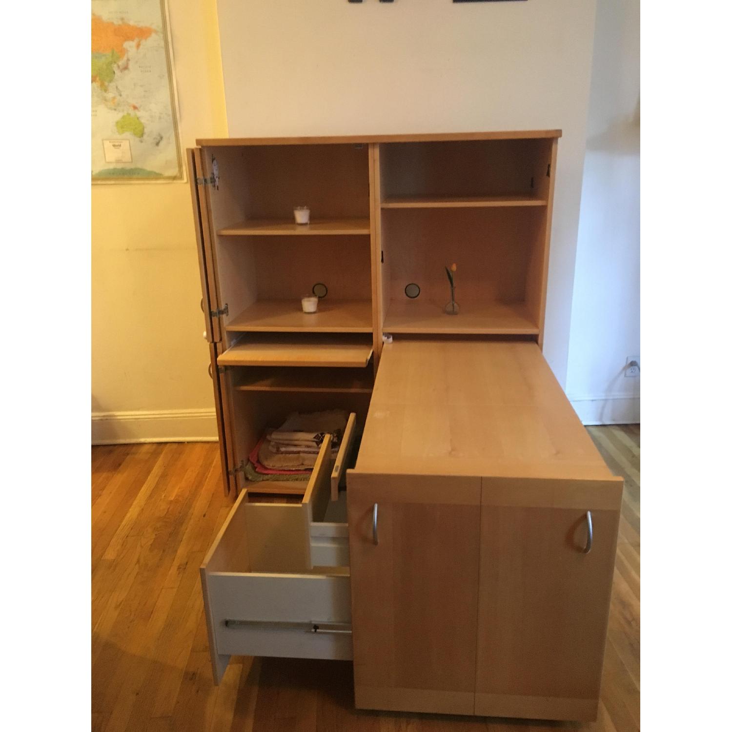 Ansager Mobler Modular Desk w/ Storage - image-2