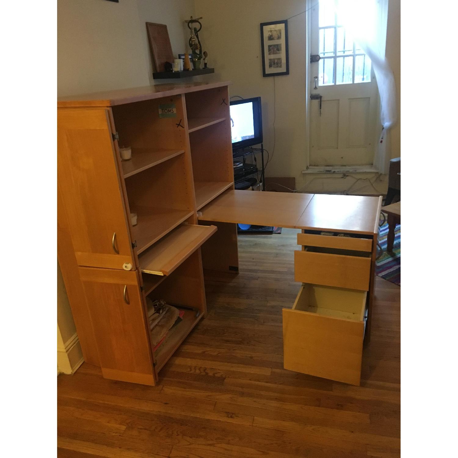 Ansager Mobler Modular Desk w/ Storage - image-3