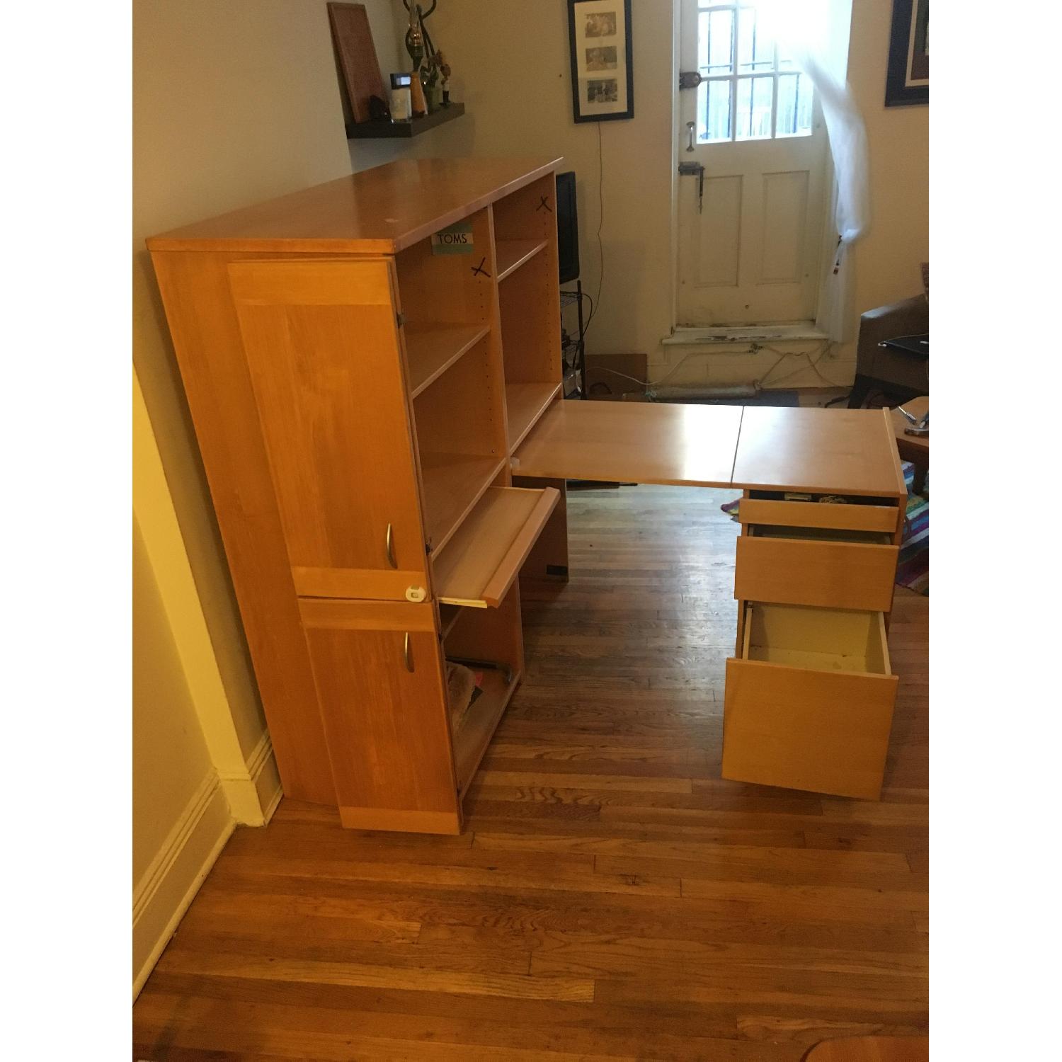 Ansager Mobler Modular Desk w/ Storage - image-6