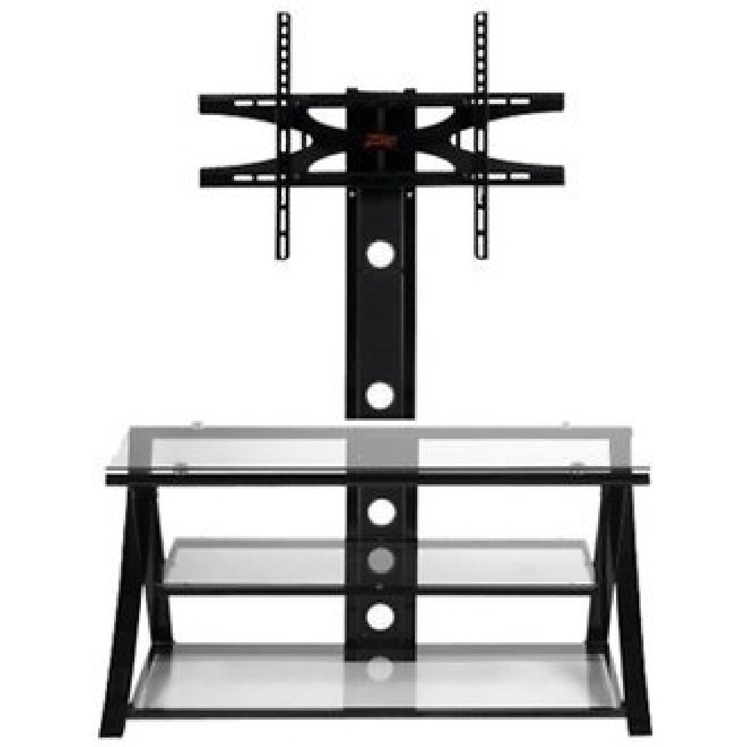 Z-Line Axxess 3 in 1 Flat Panel TV Media Stand - image-1