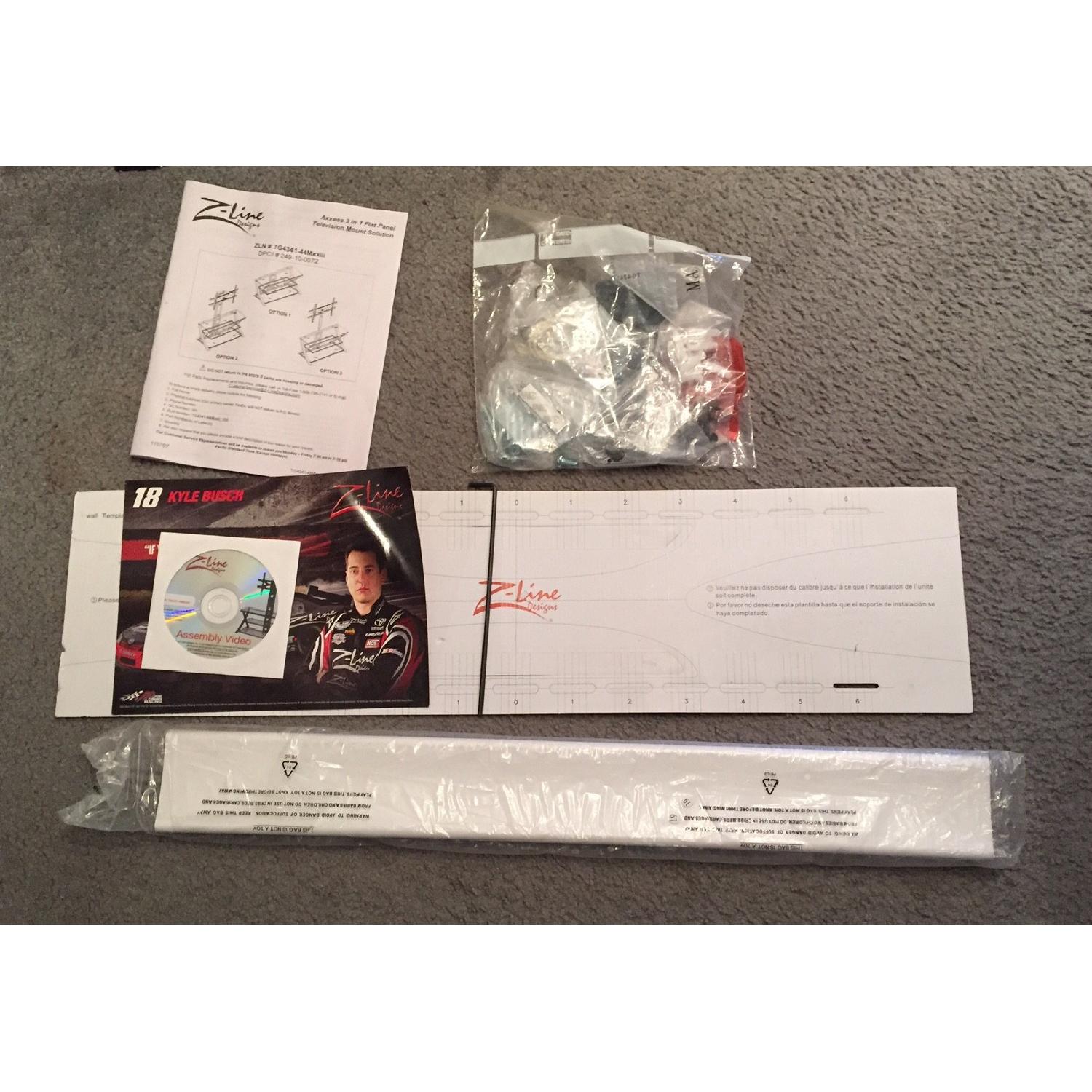 Z-Line Axxess 3 in 1 Flat Panel TV Media Stand - image-3