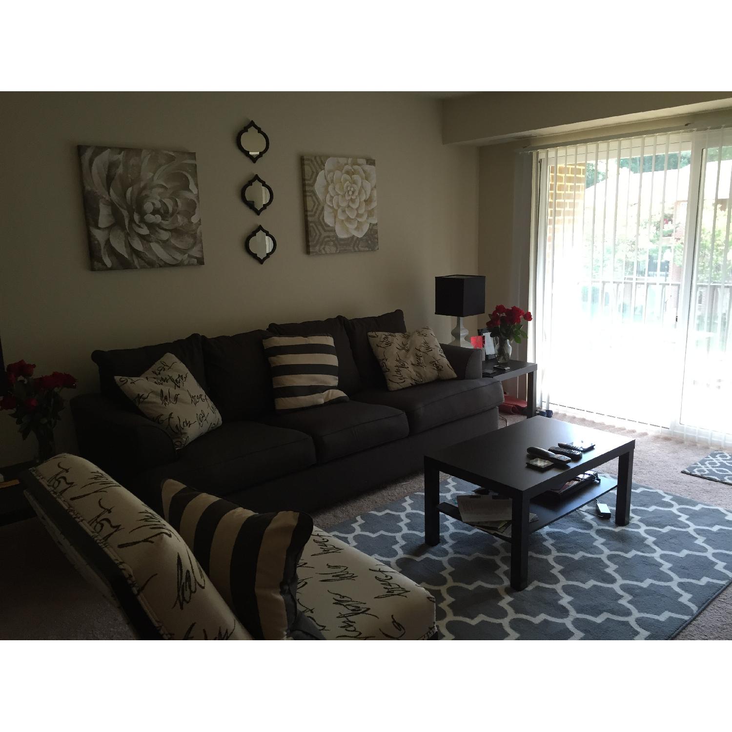 Ashley's Dark Grey Couch - image-2