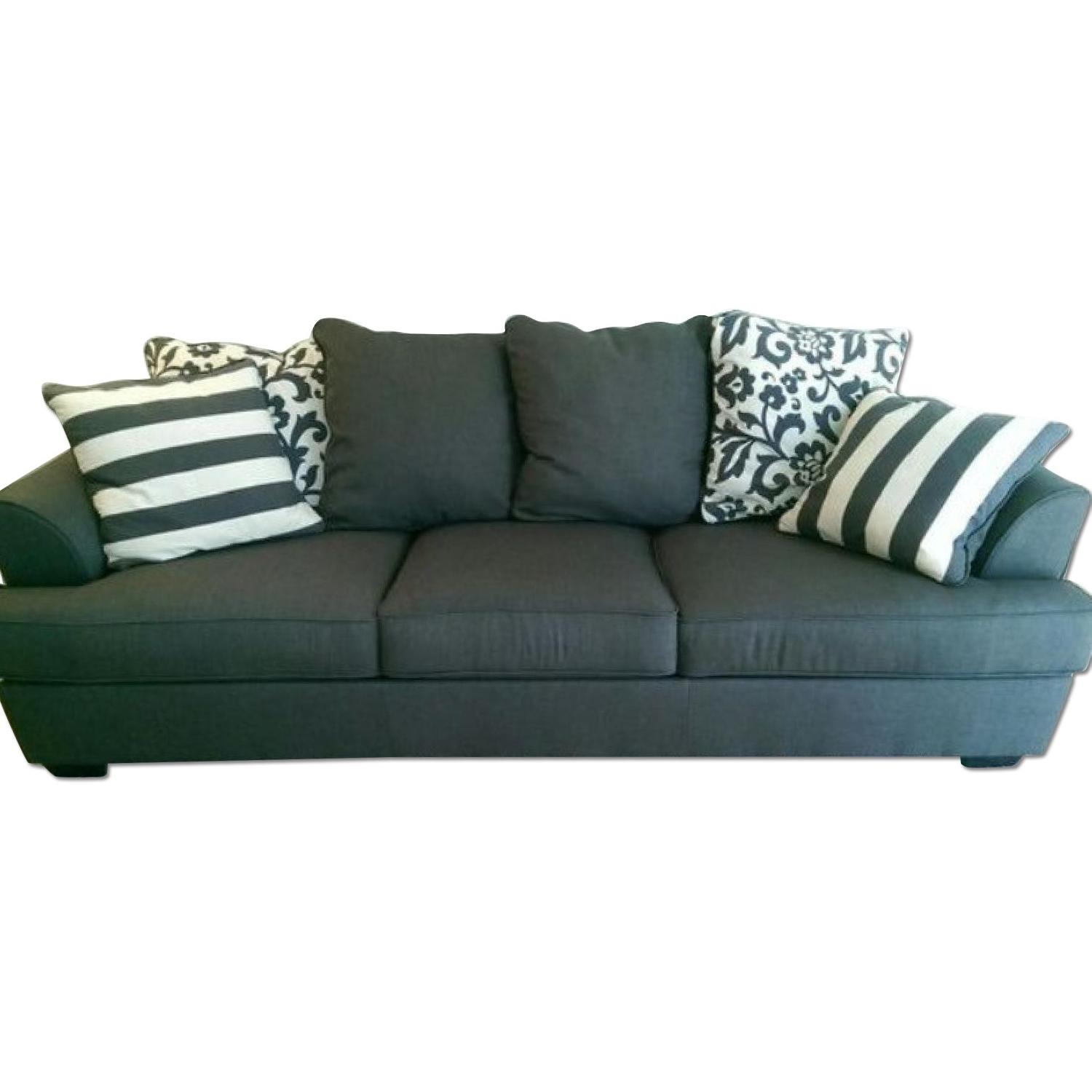 Ashley's Dark Grey Couch - image-0