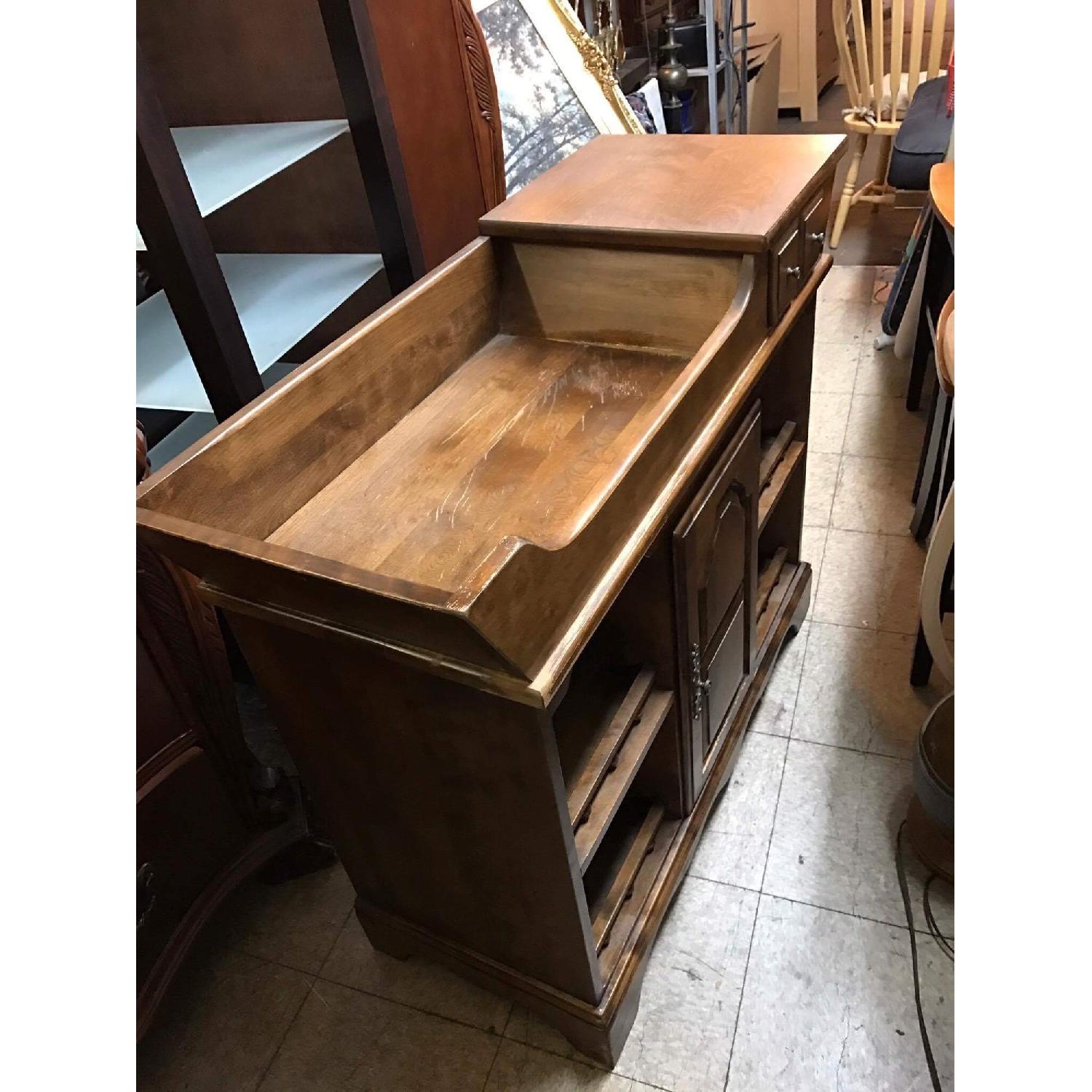 Stuart Furniture 1970s Vintage Temple Dry Sink Server - image-2