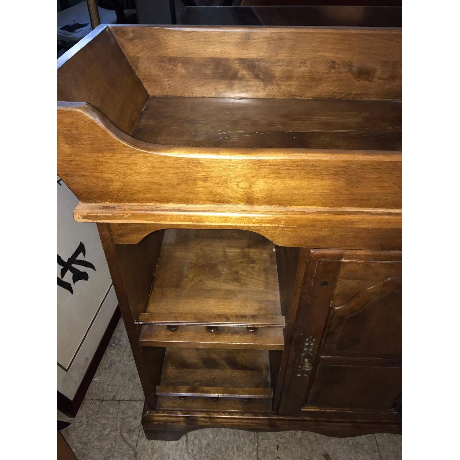 Stuart Furniture 1970s Vintage Temple Dry Sink Server - image-12