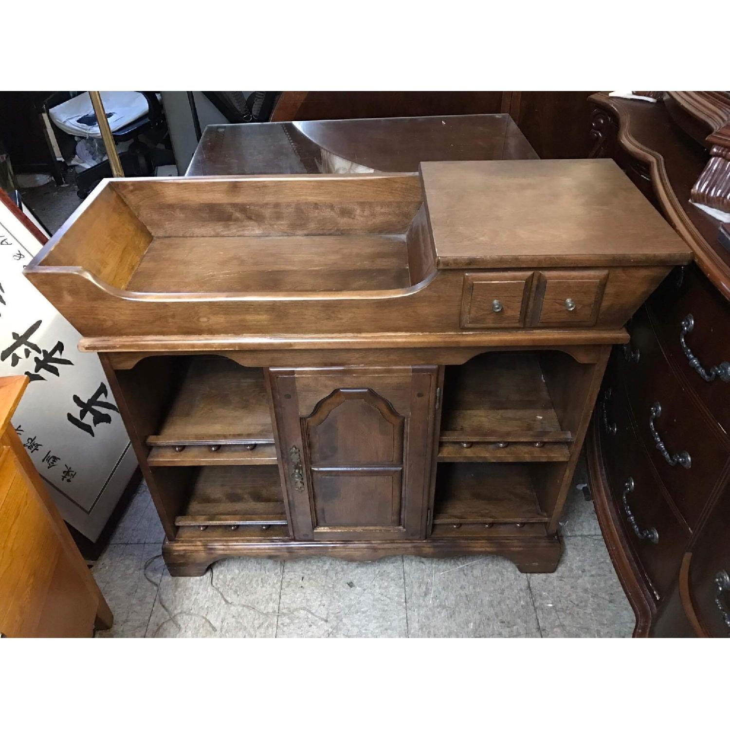 Stuart Furniture 1970s Vintage Temple Dry Sink Server - image-16