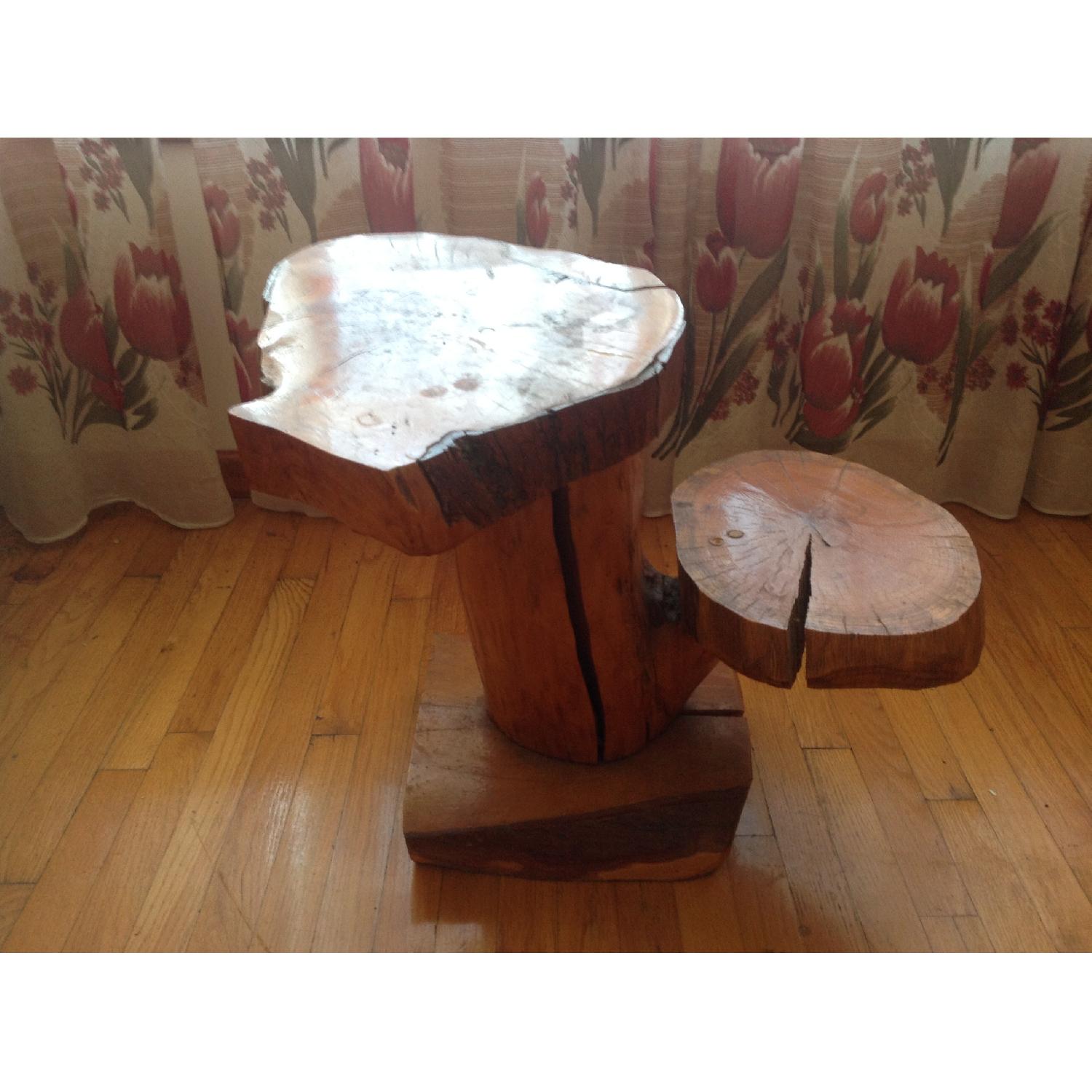 Tree Trunk End Table/Stool - image-1