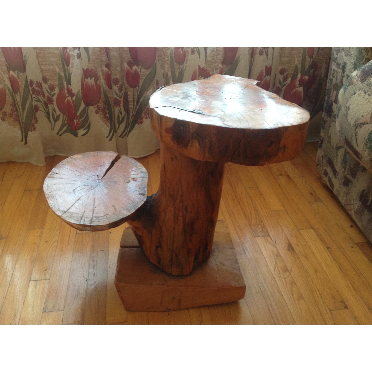 Tree Trunk End Table/Stool - image-2