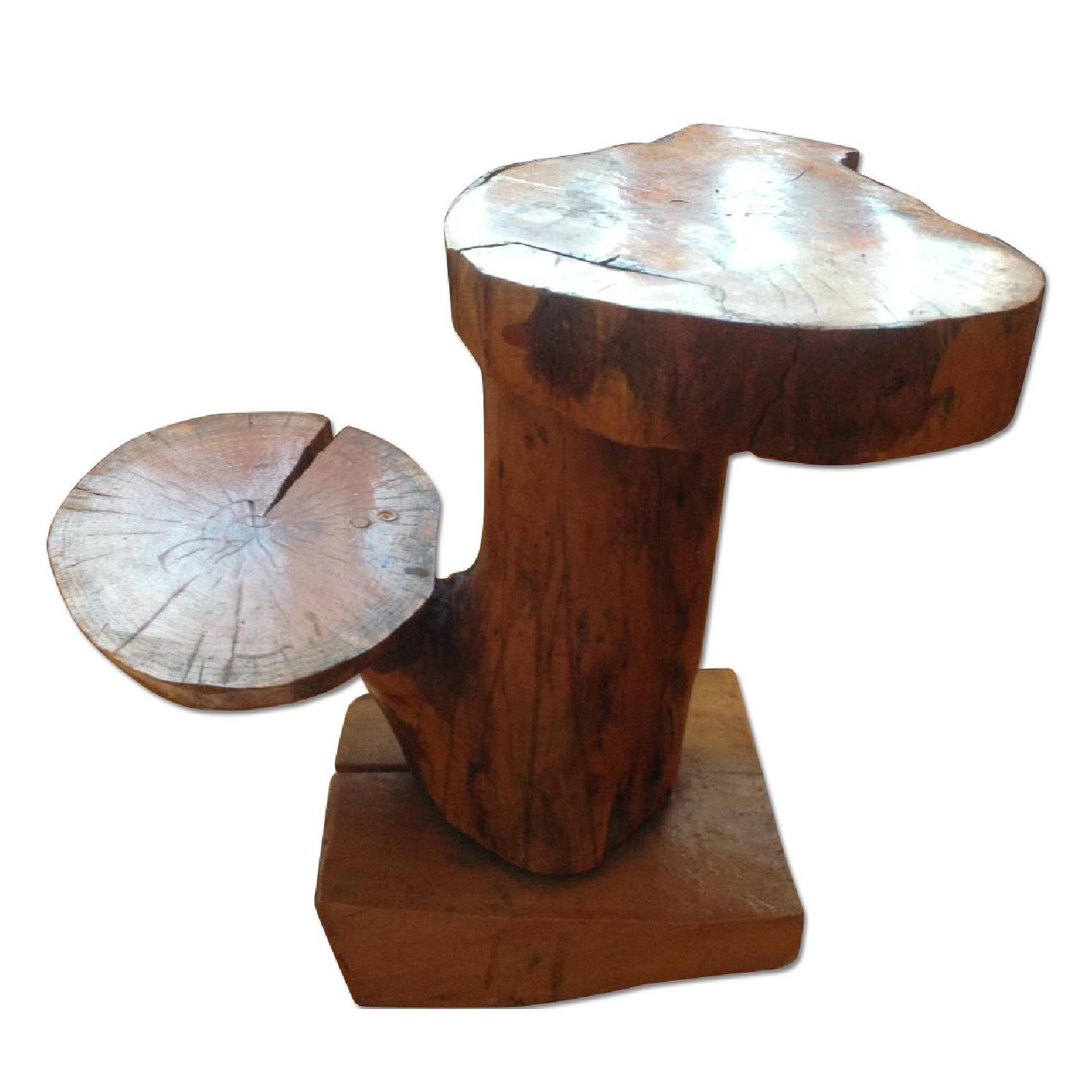Tree Trunk End Table/Stool - image-0