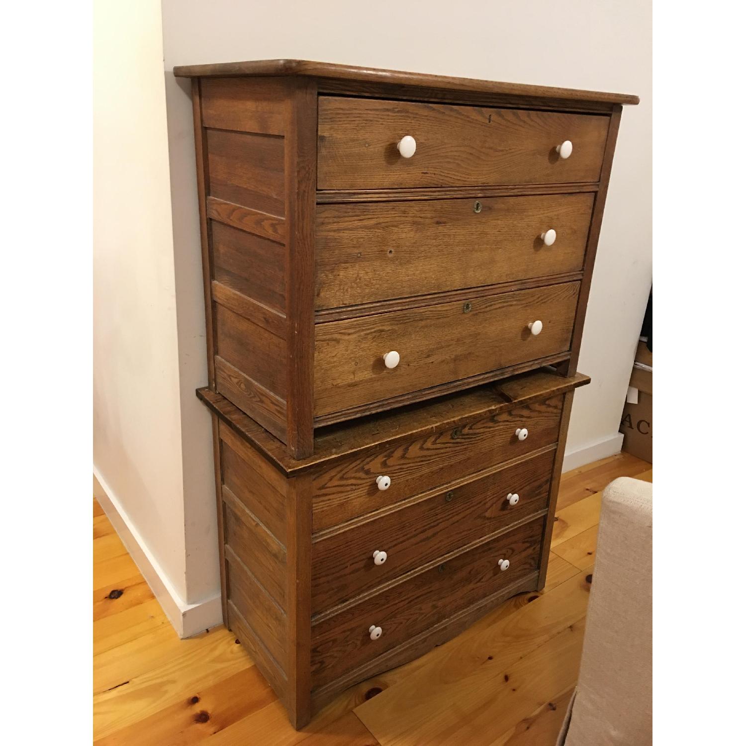 Antique Oak Dressers - image-1