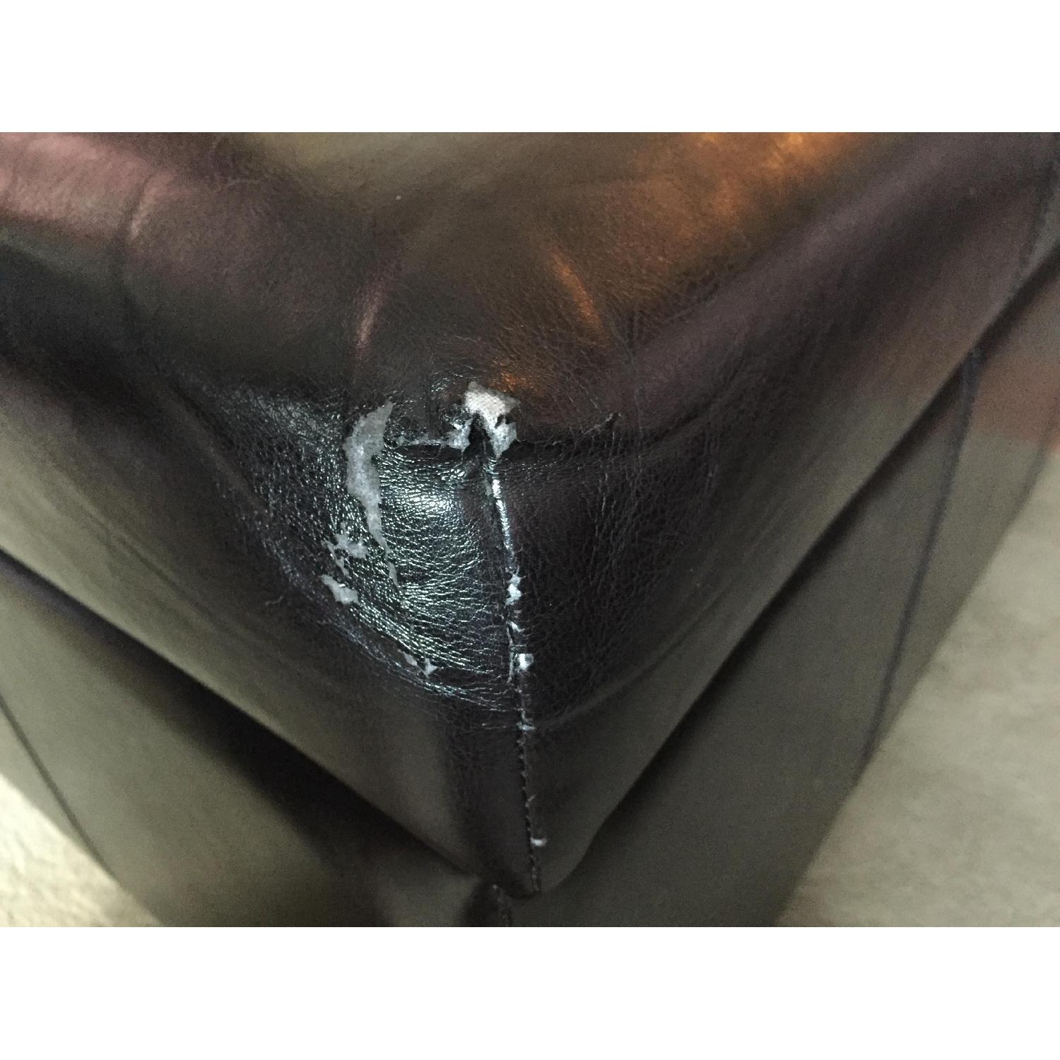 Black Ottoman Coffee Table w/ Storage - image-7