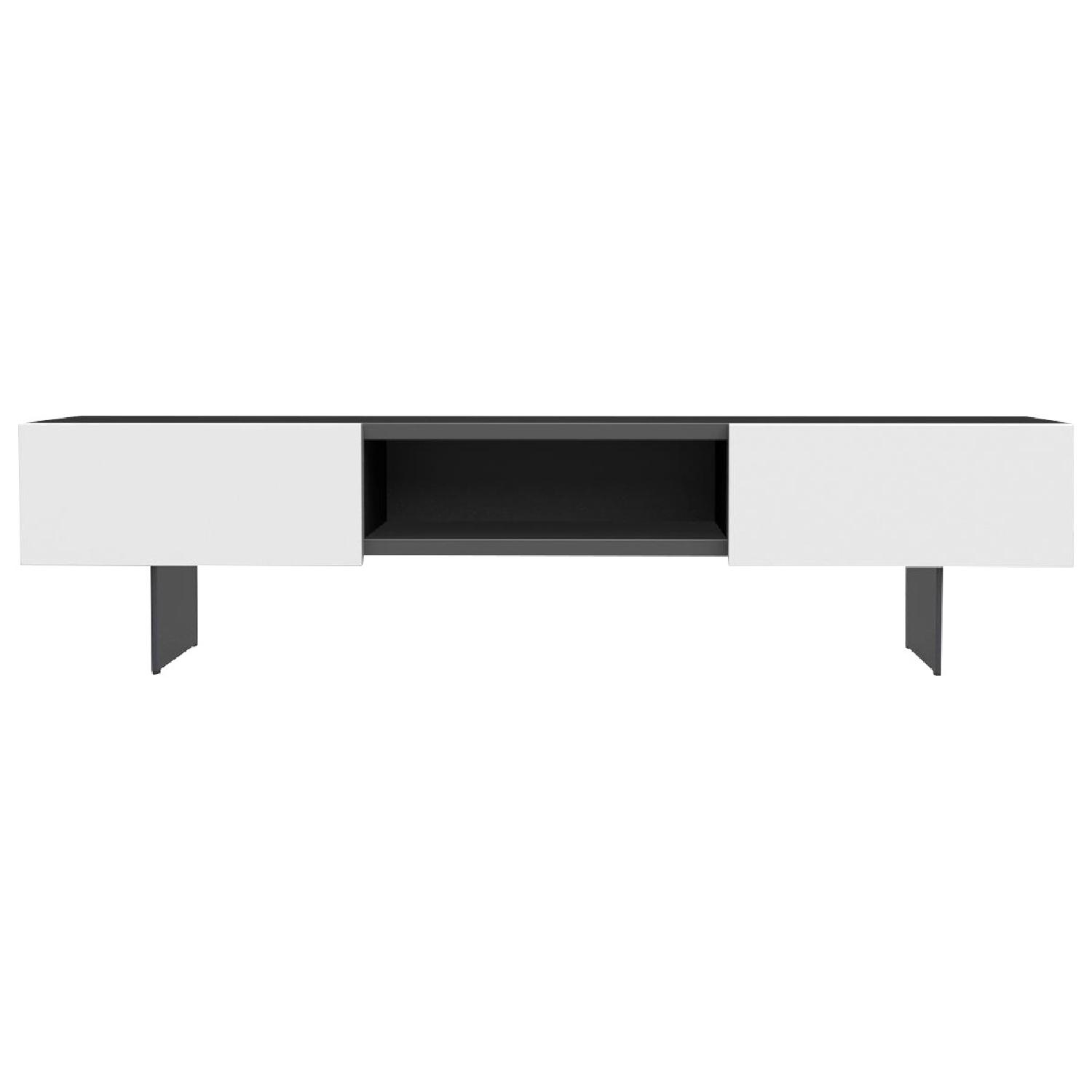 Calligaris Sipario Low Tv Bench Media Storage Unit Aptdeco