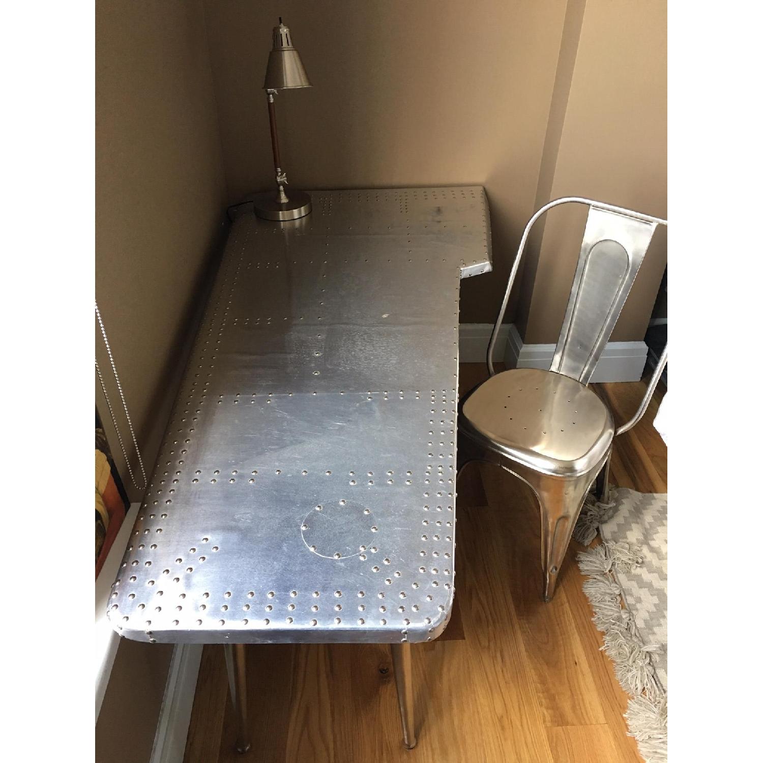Vintage Airplane Wing Desk - image-2