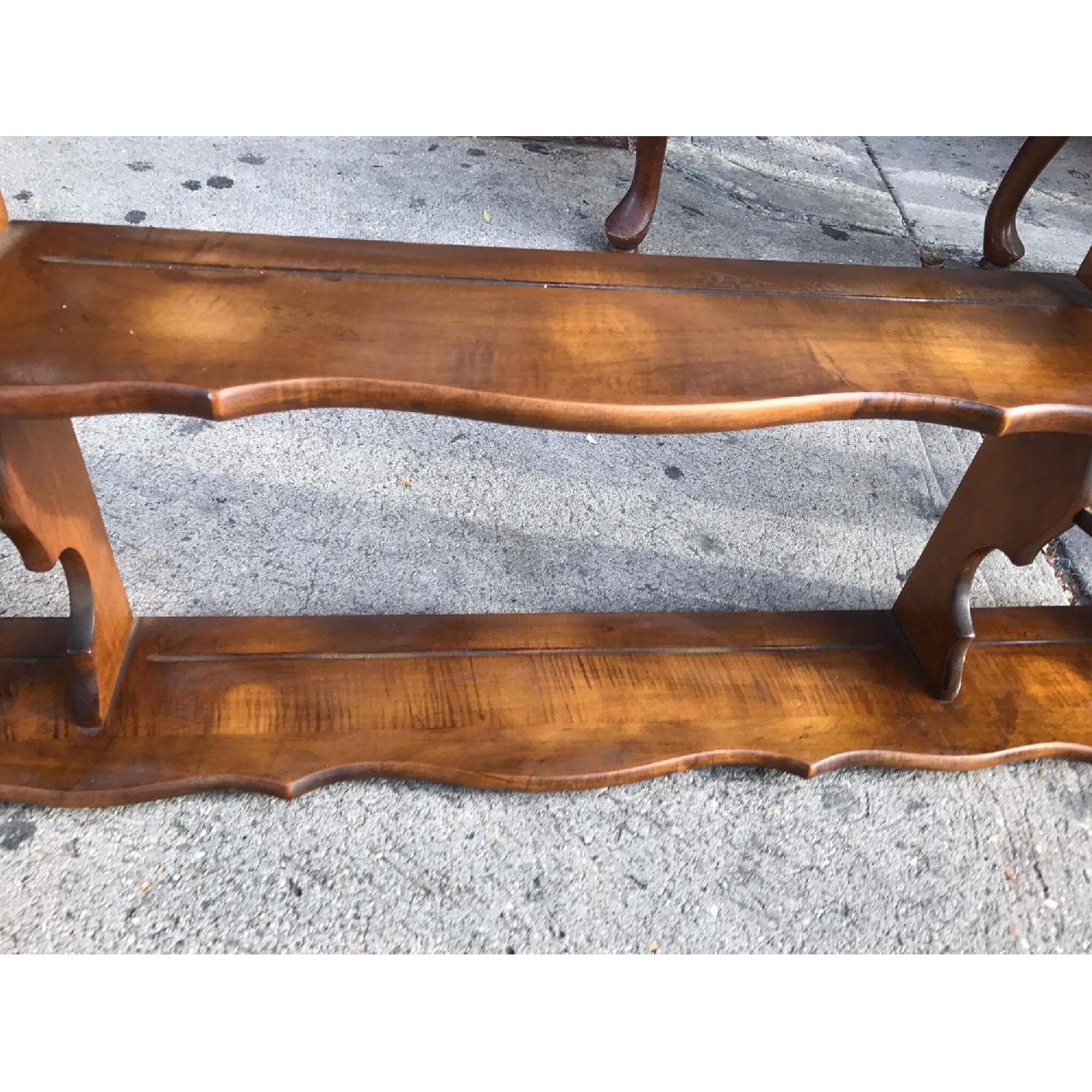 1960s Vintage Wooden Wall Shelving Unit - image-3