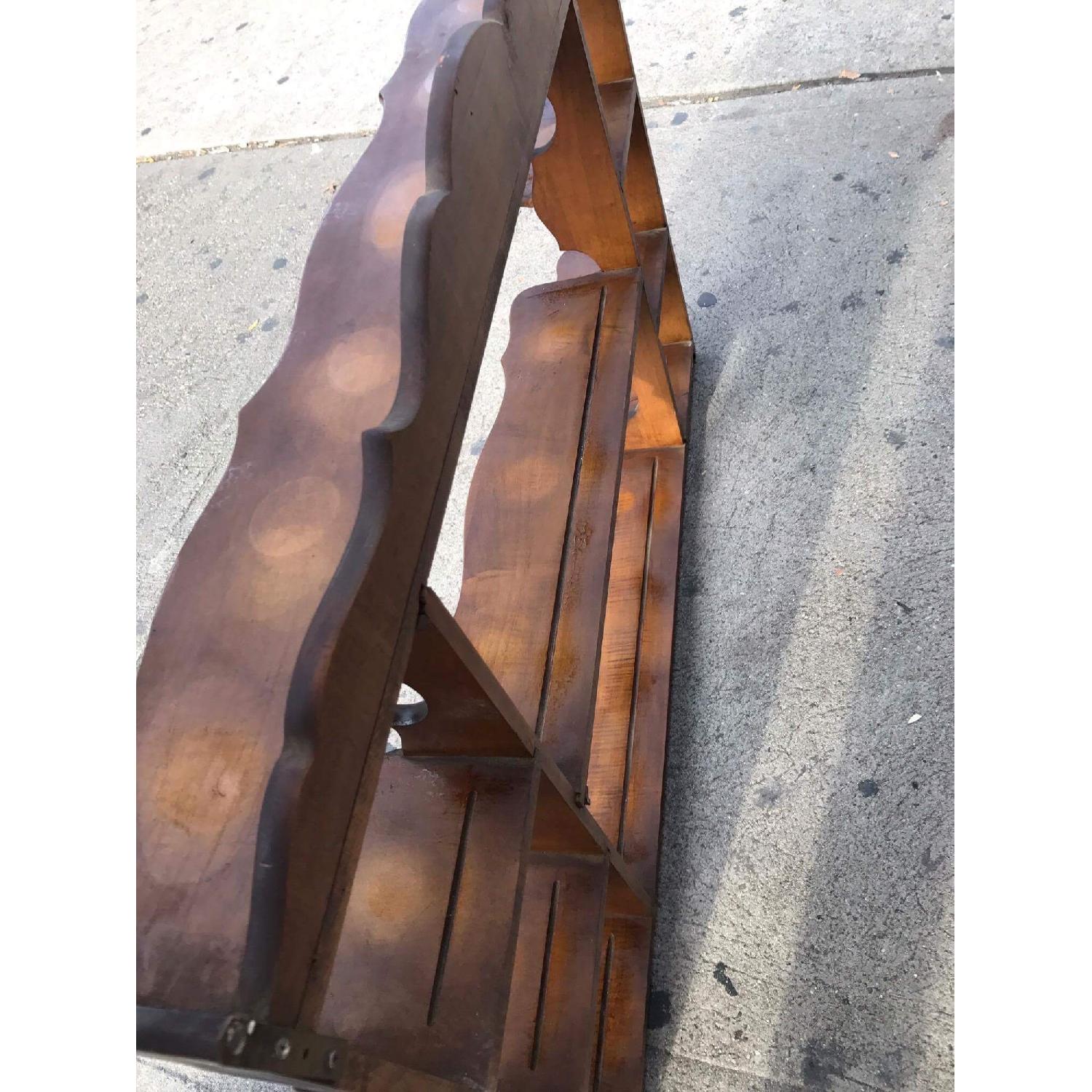 1960s Vintage Wooden Wall Shelving Unit - image-7