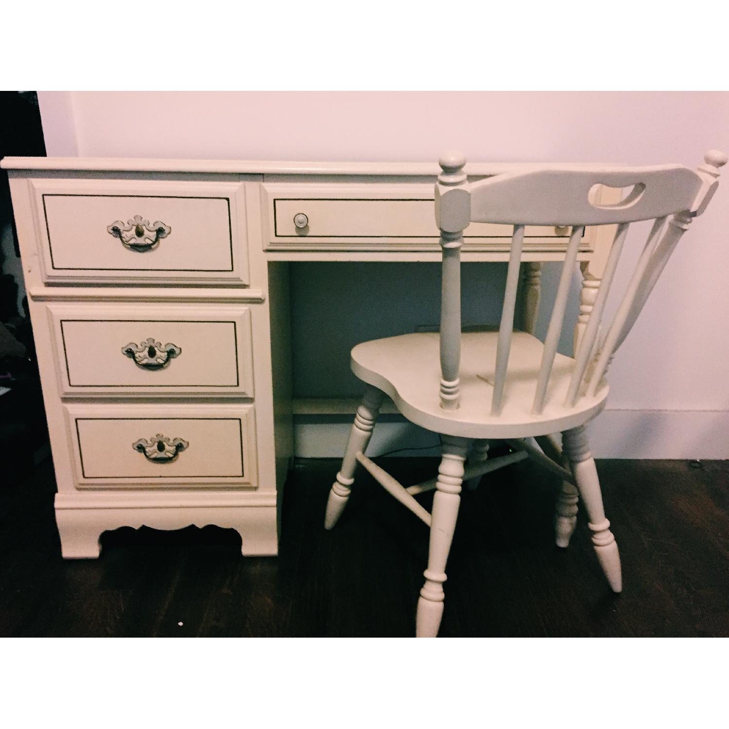 Vintage Bassett Desk & Chair - image-4