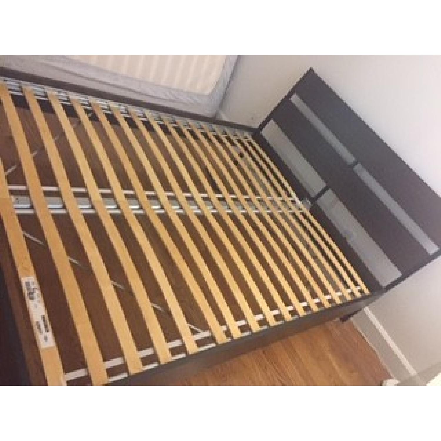 Ikea Trysil Queen Size Bed Frame w/ Slats AptDeco