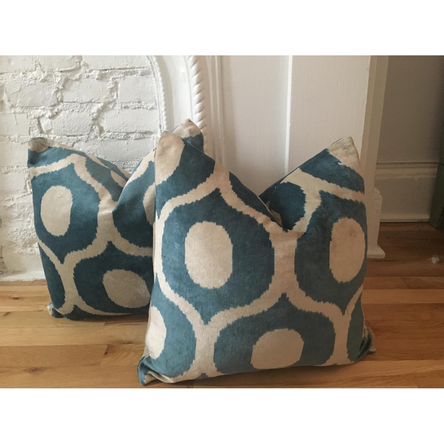 Pottery Barn Decorative Velvet Pillows - AptDeco